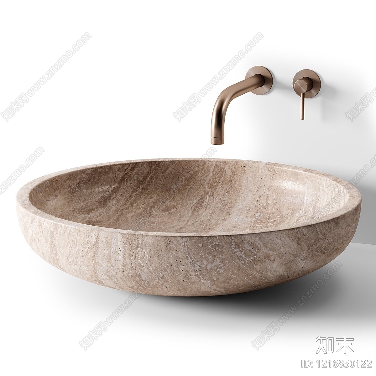 极简台盆3D模型下载【ID:1216850122】