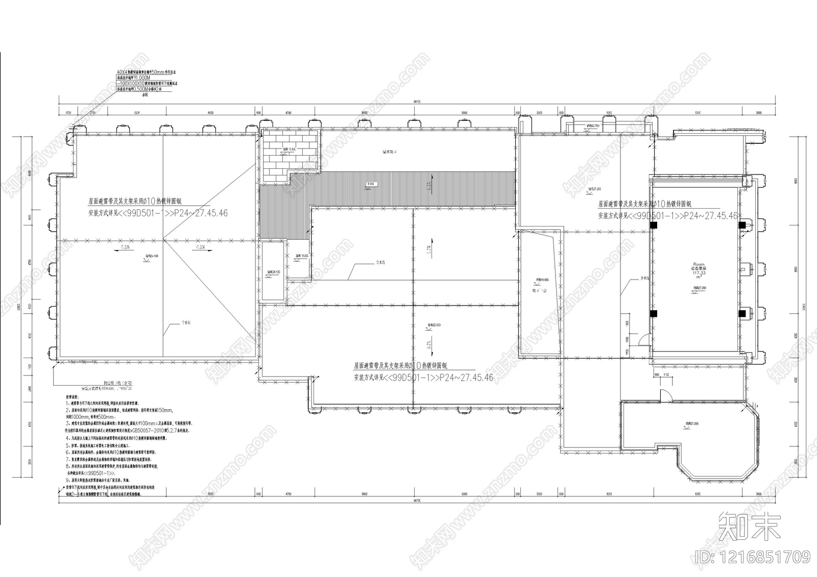防雷接地系统施工图下载【ID:1216851709】