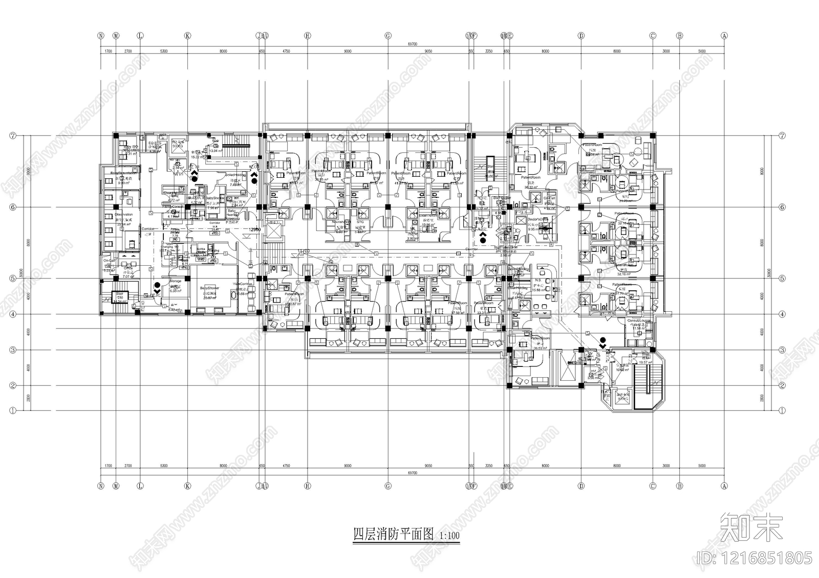 消防设备布置施工图下载【ID:1216851805】