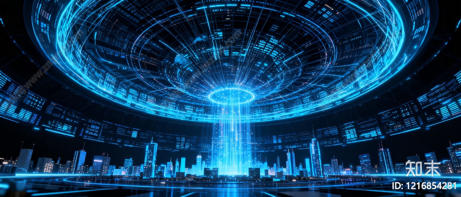 现代电子屏幕贴图下载【ID:1216854281】