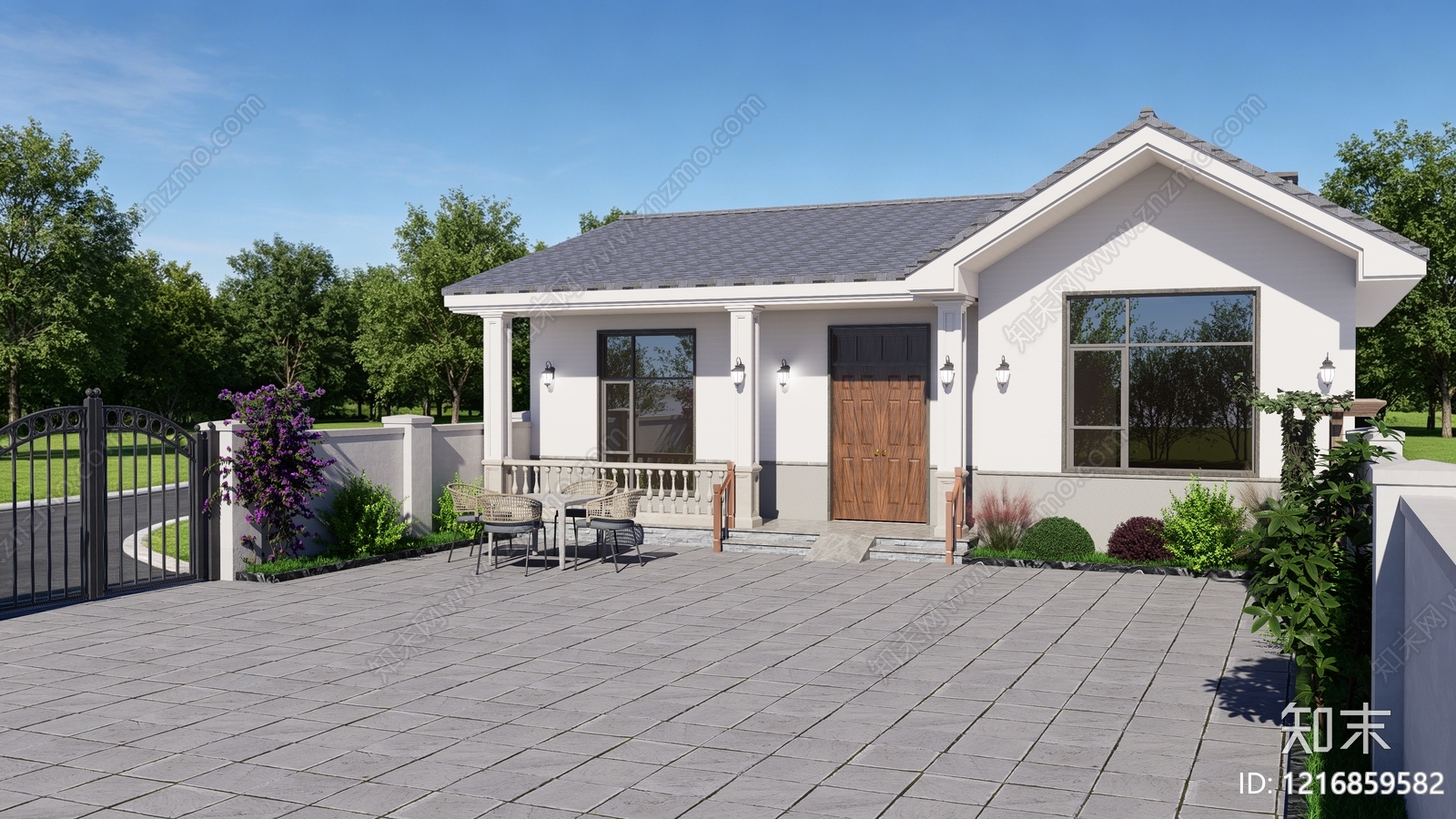 别墅建筑施工图下载【ID:1216859582】