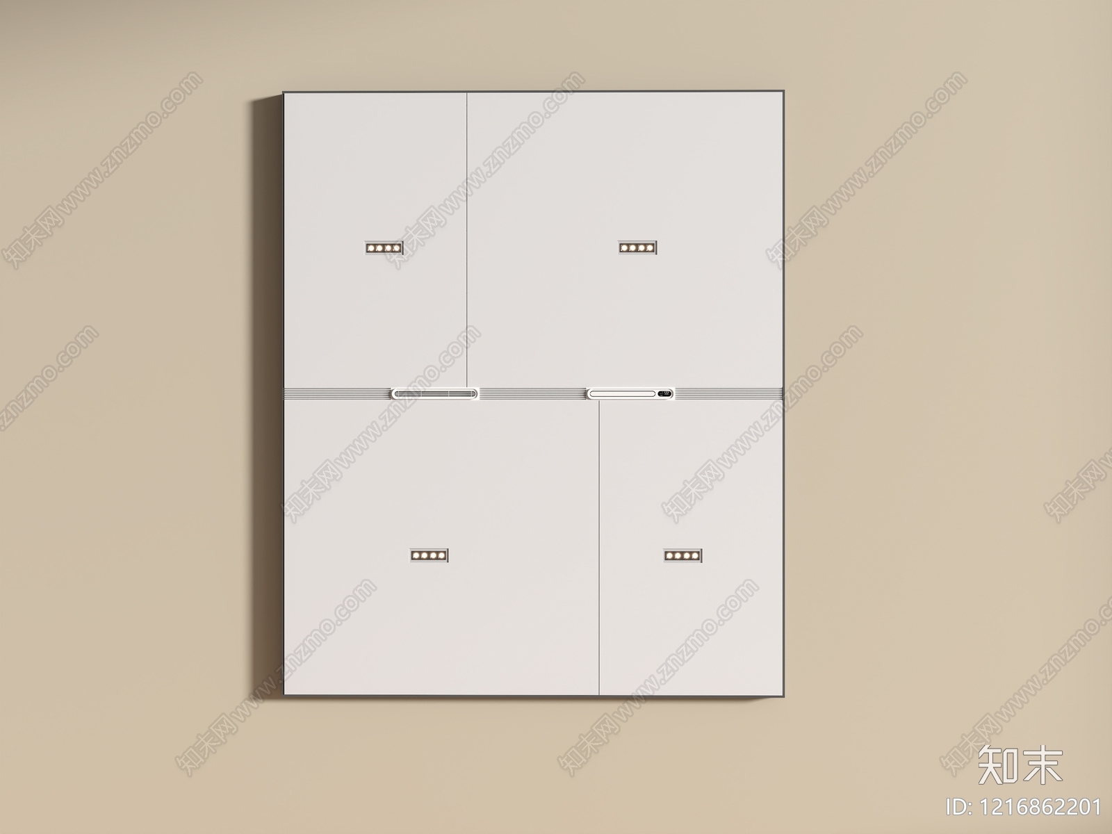 极简吊顶3D模型下载【ID:1216862201】
