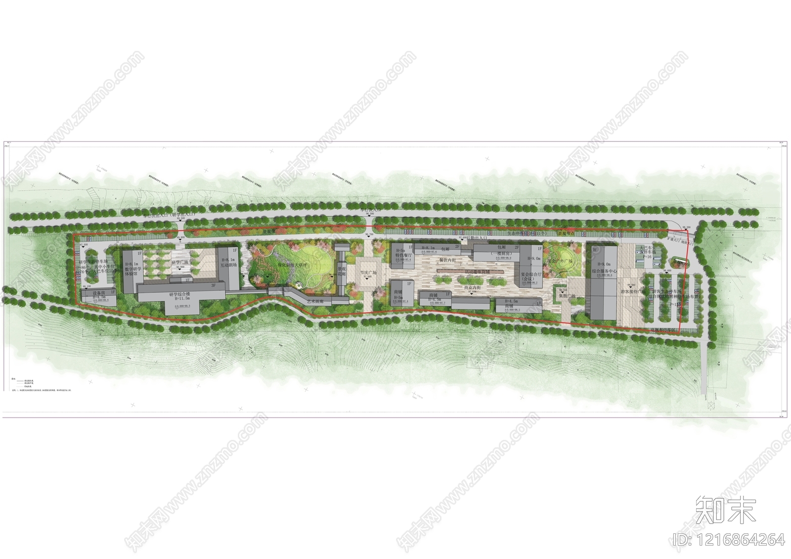 新中式其他商业建筑施工图下载【ID:1216864264】