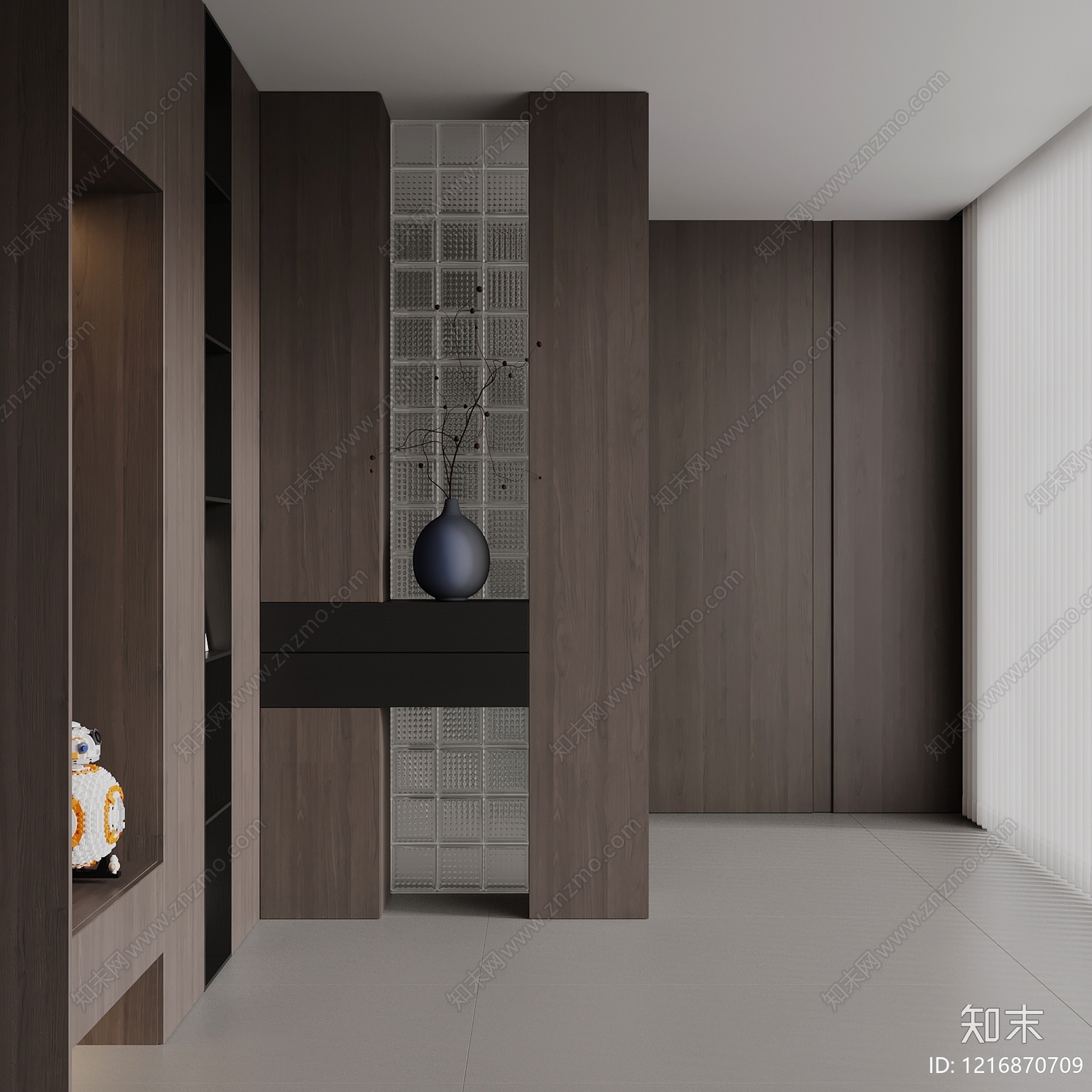 现代玄关SU模型下载【ID:1216870709】