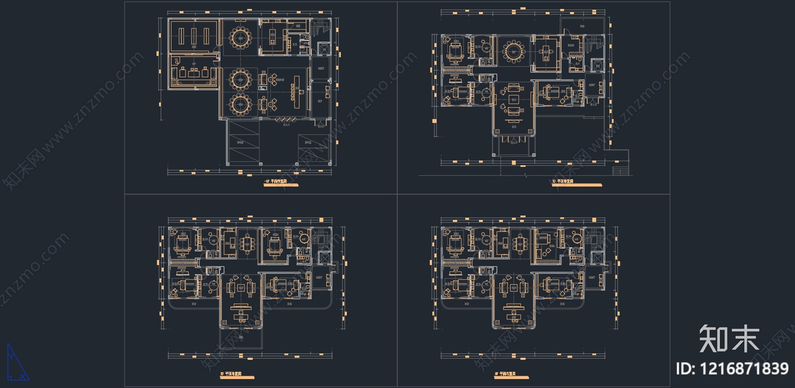 其他家装空间施工图下载【ID:1216871839】