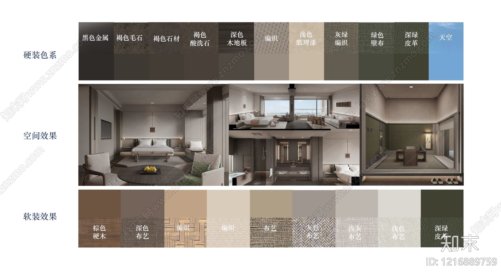 酒店民宿软装方案文本精品下载_PDF/PPT方案_知末网