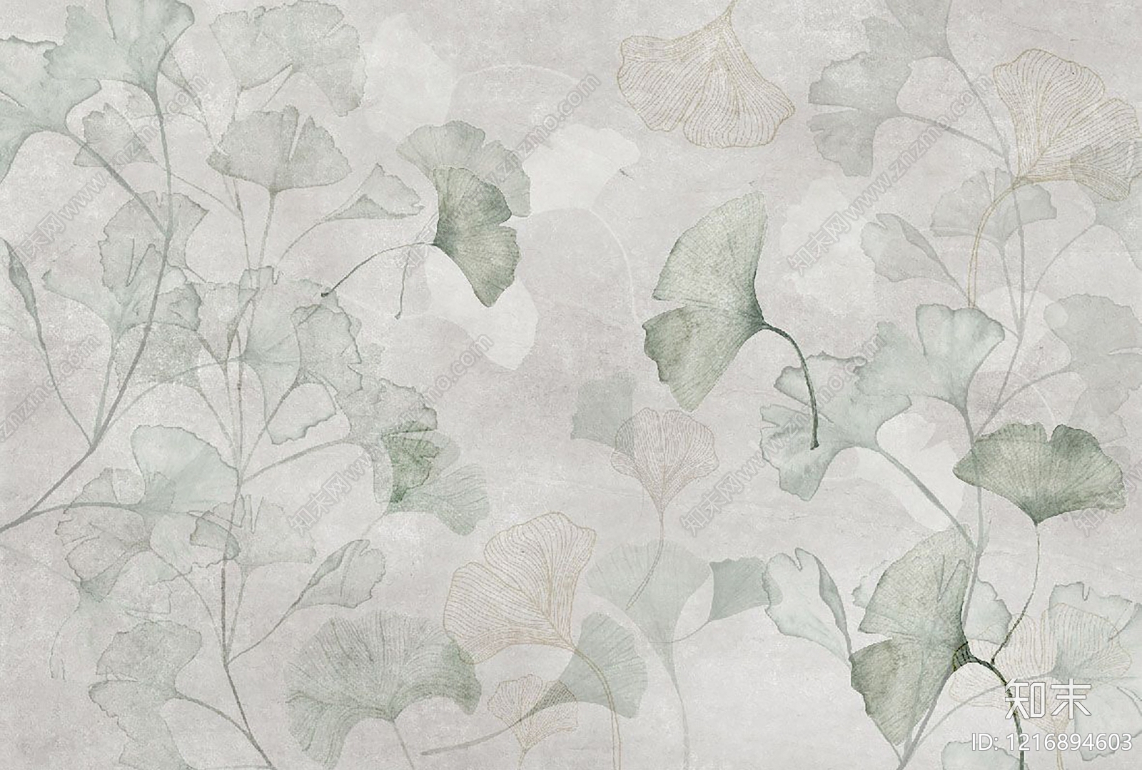 现代植物壁纸贴图下载【ID:1216894603】