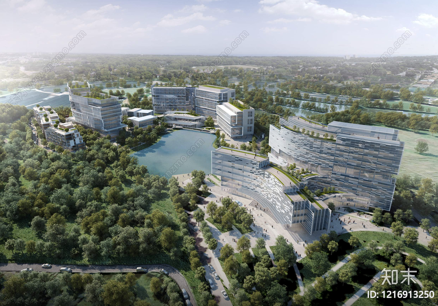 现代办公楼下载【ID:1216913250】