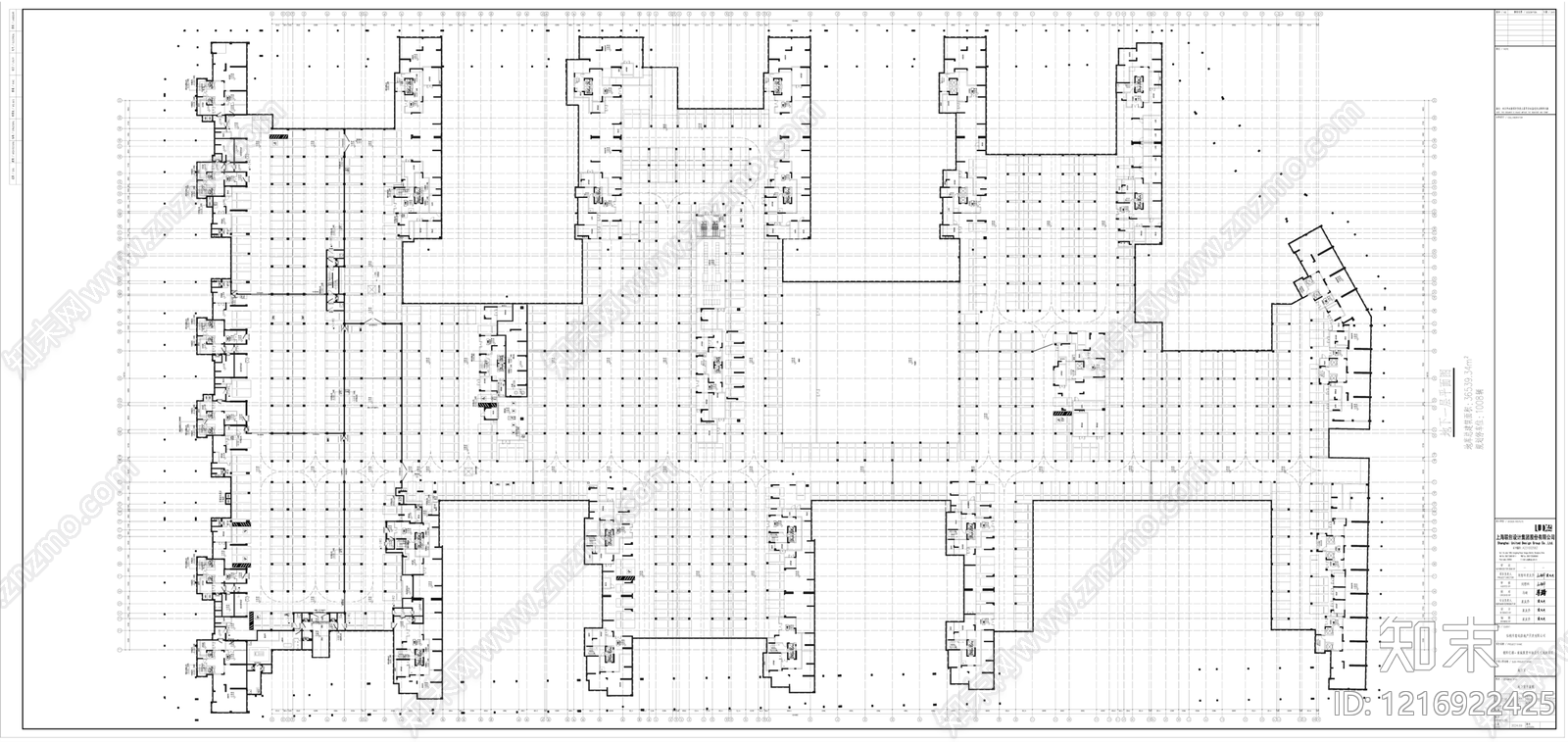 现代住宅楼建筑CAD图纸