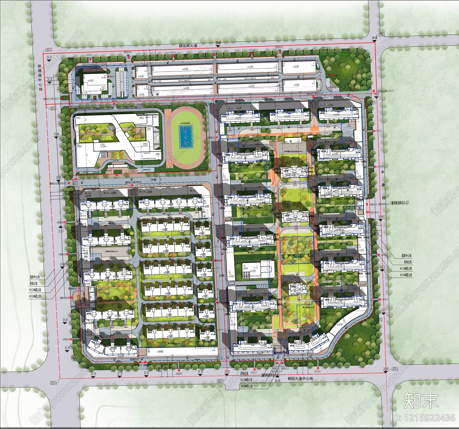 现代住宅楼建筑cad施工图下载【ID:1216922436】