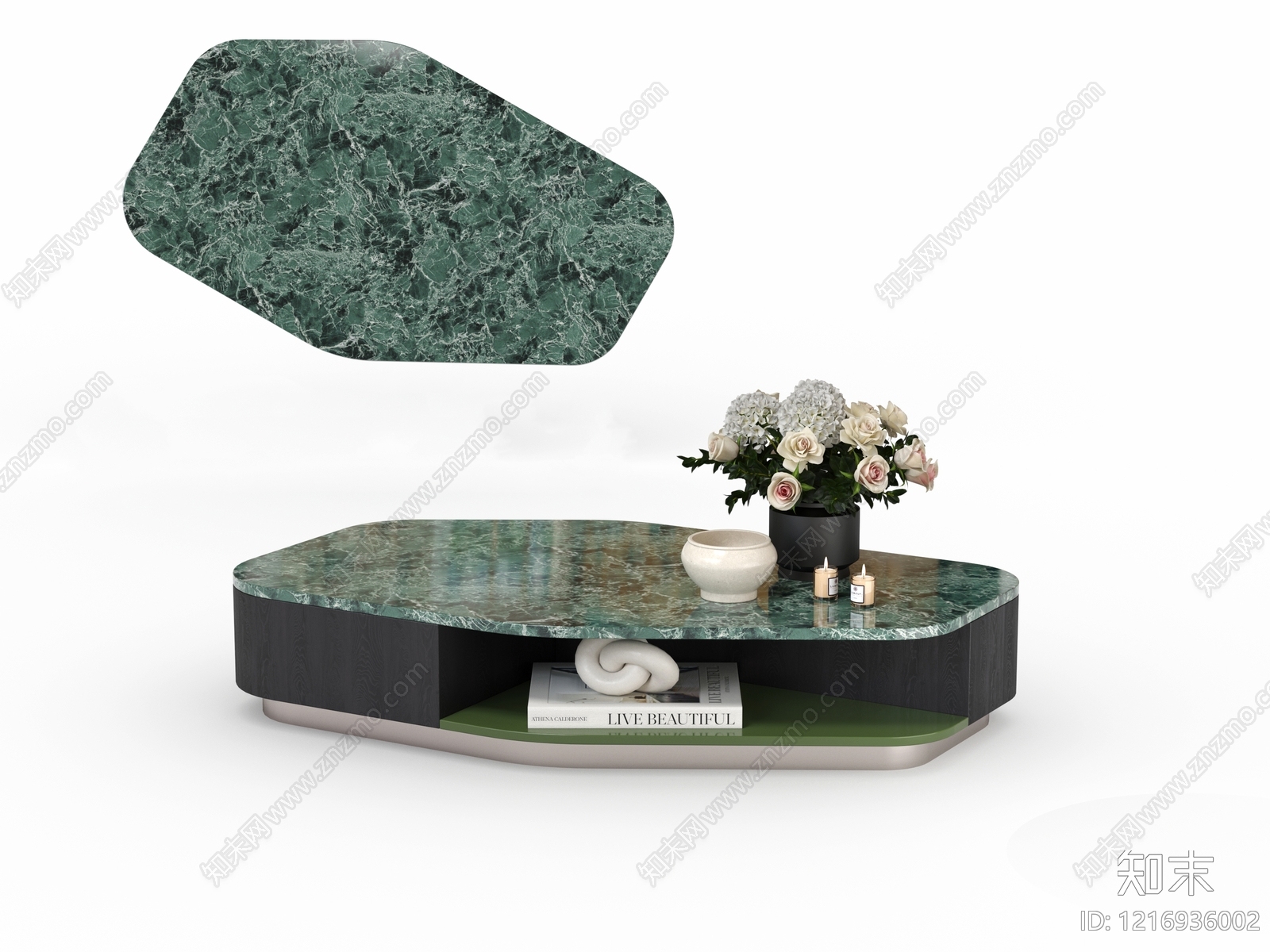 现代轻奢茶几3D模型下载【ID:1216936002】