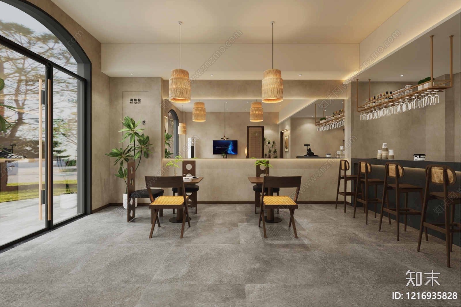 复古,中古茶餐厅CAD图纸