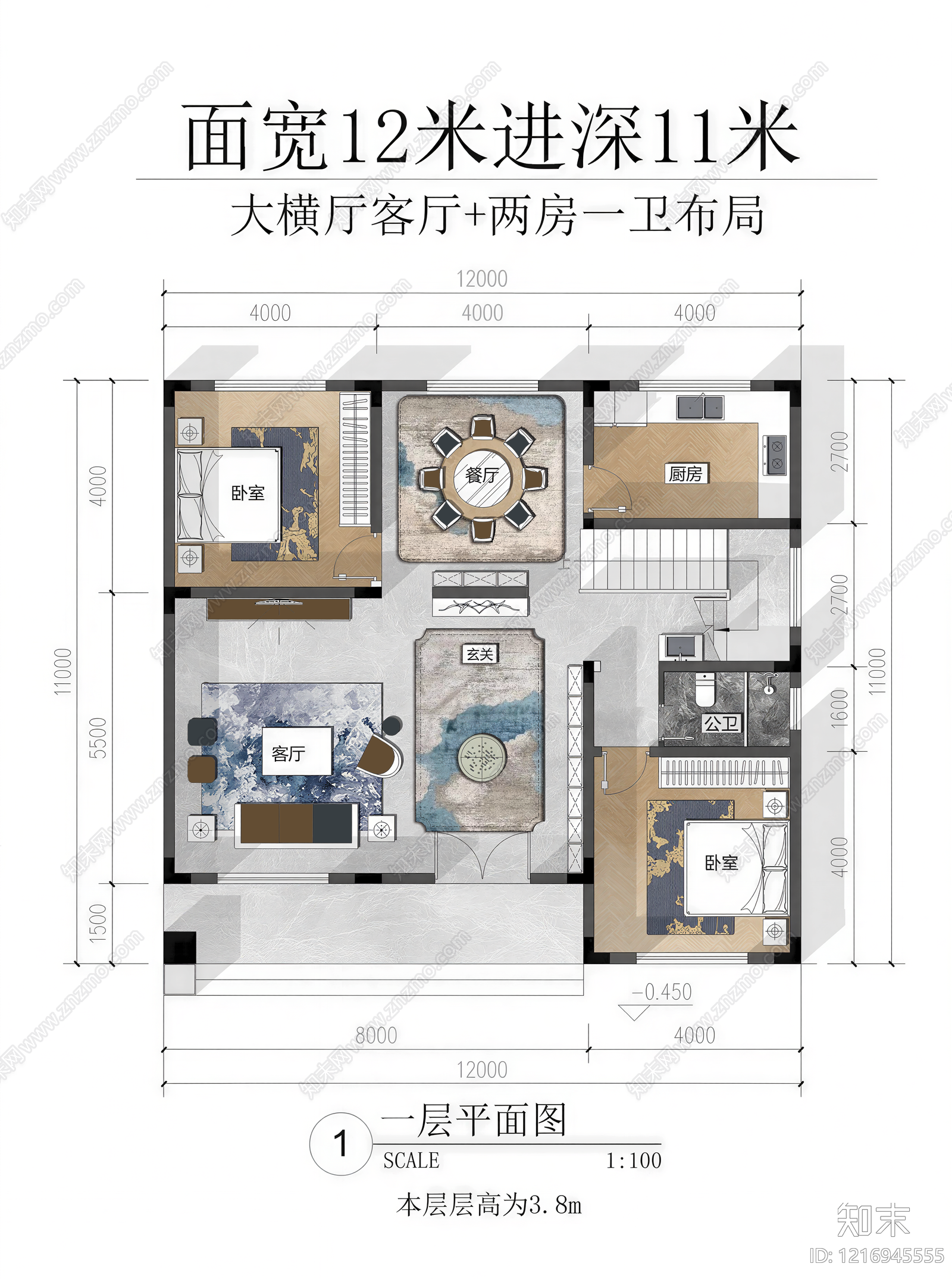 原始户型图CAD图纸