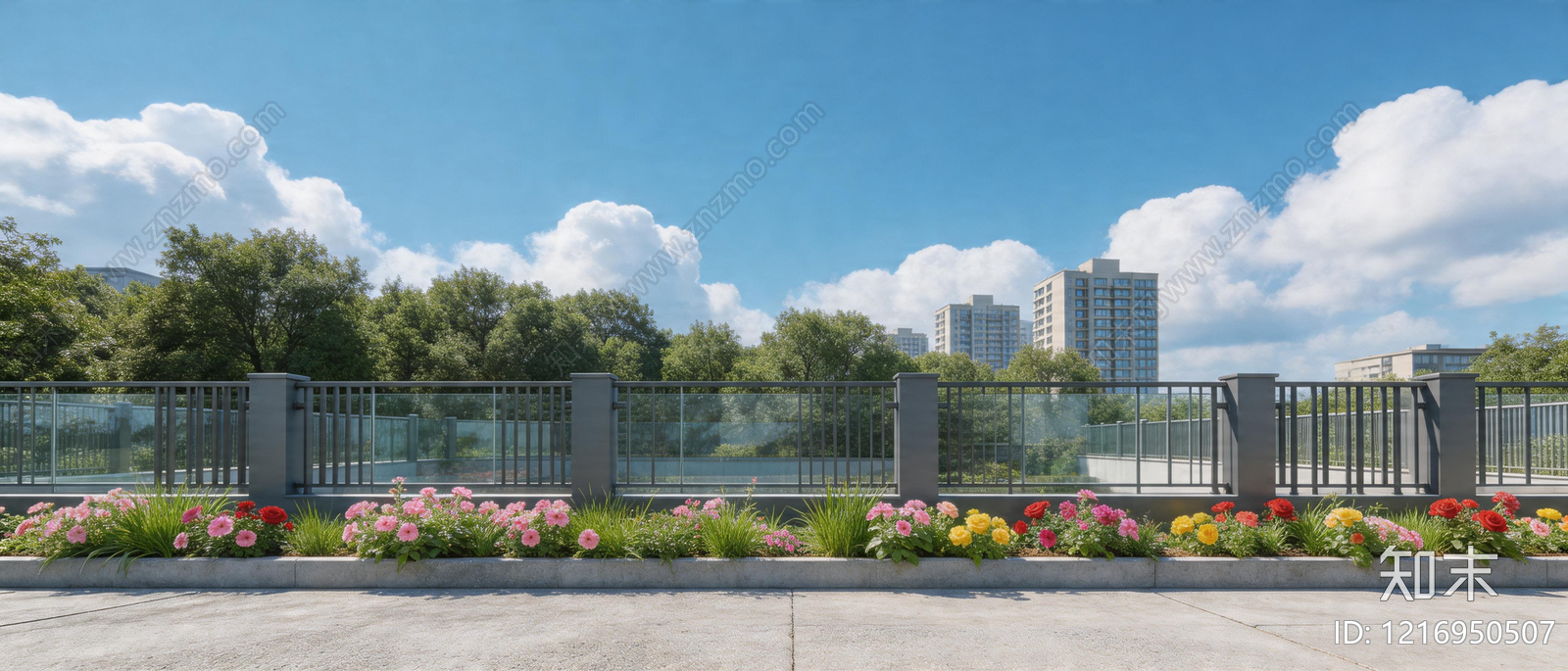 城市背景贴图下载【ID:1216950507】