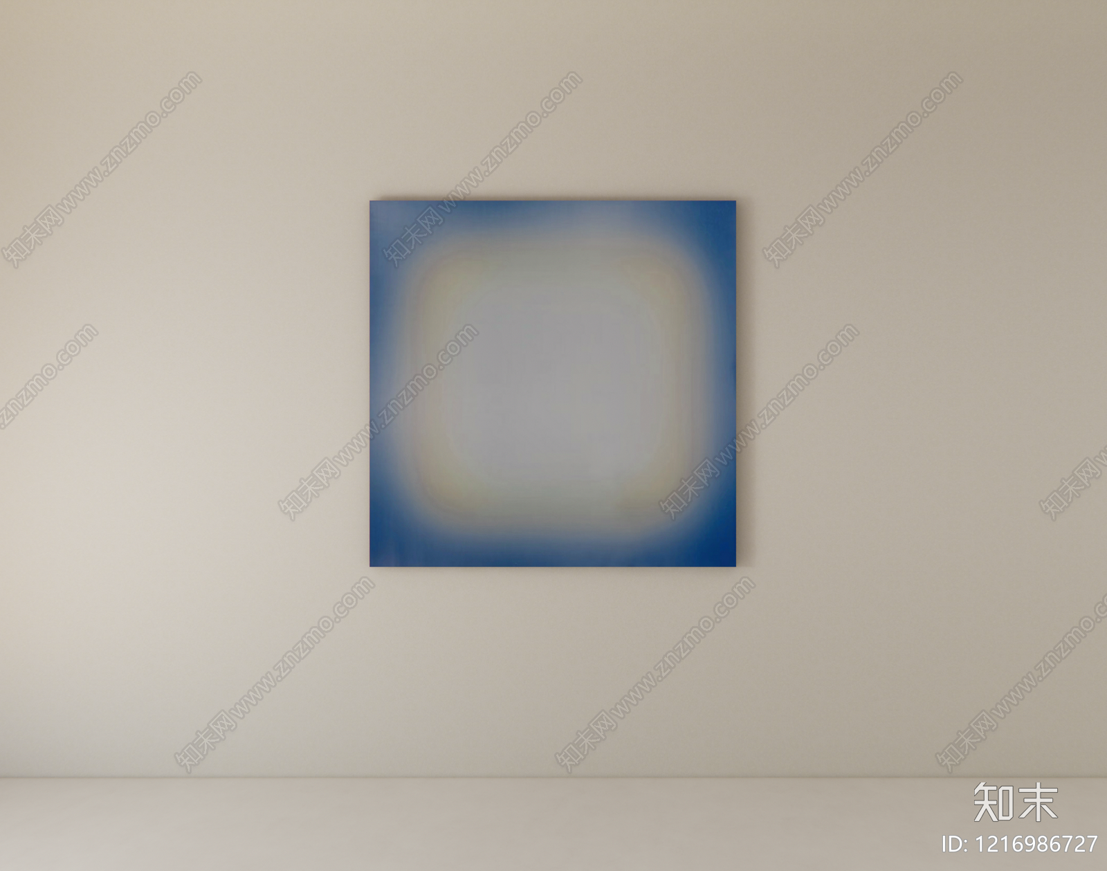 现代挂画SU模型下载【ID:1216986727】