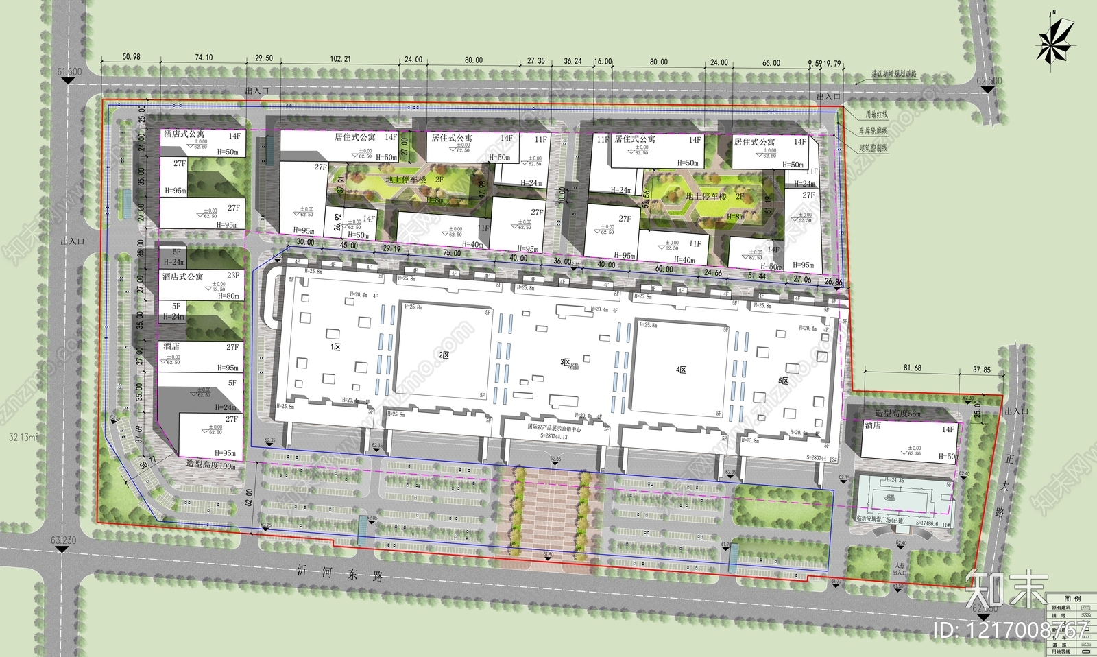 公寓建筑cad施工图下载【ID:1217008767】