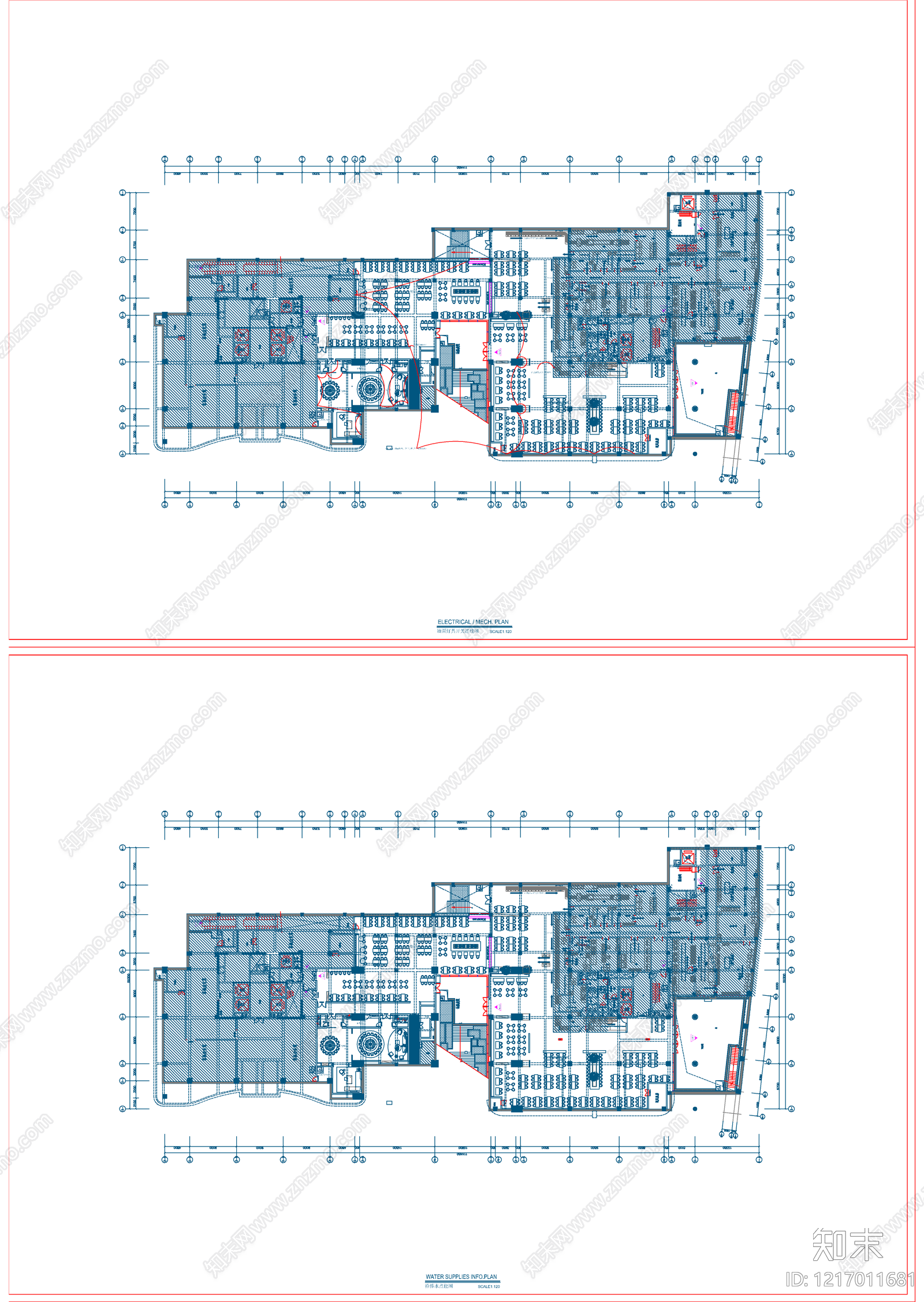 现代其他餐饮空间cad施工图下载【ID:1217011681】
