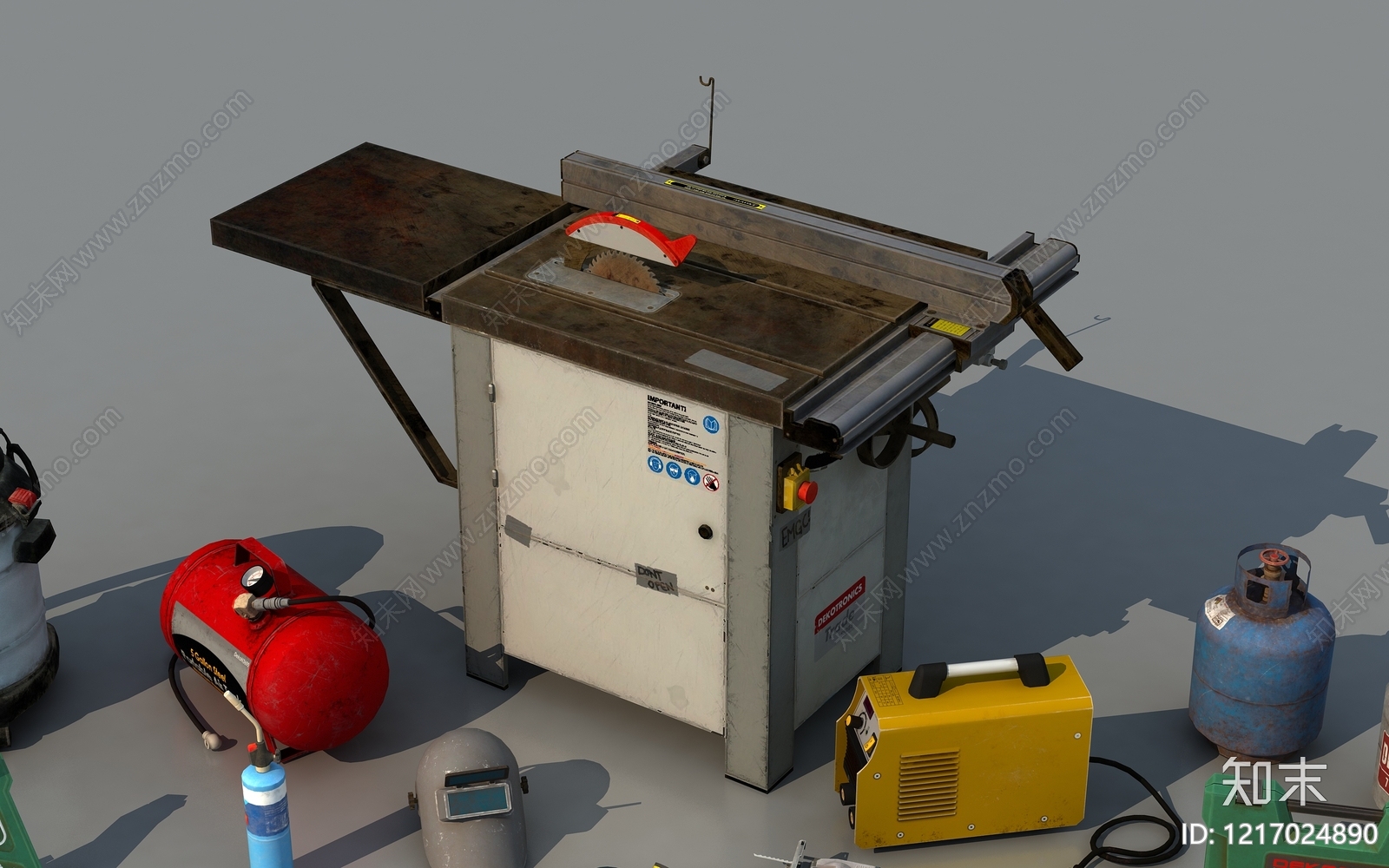 工业风工业设备3D模型下载【ID:1217024890】