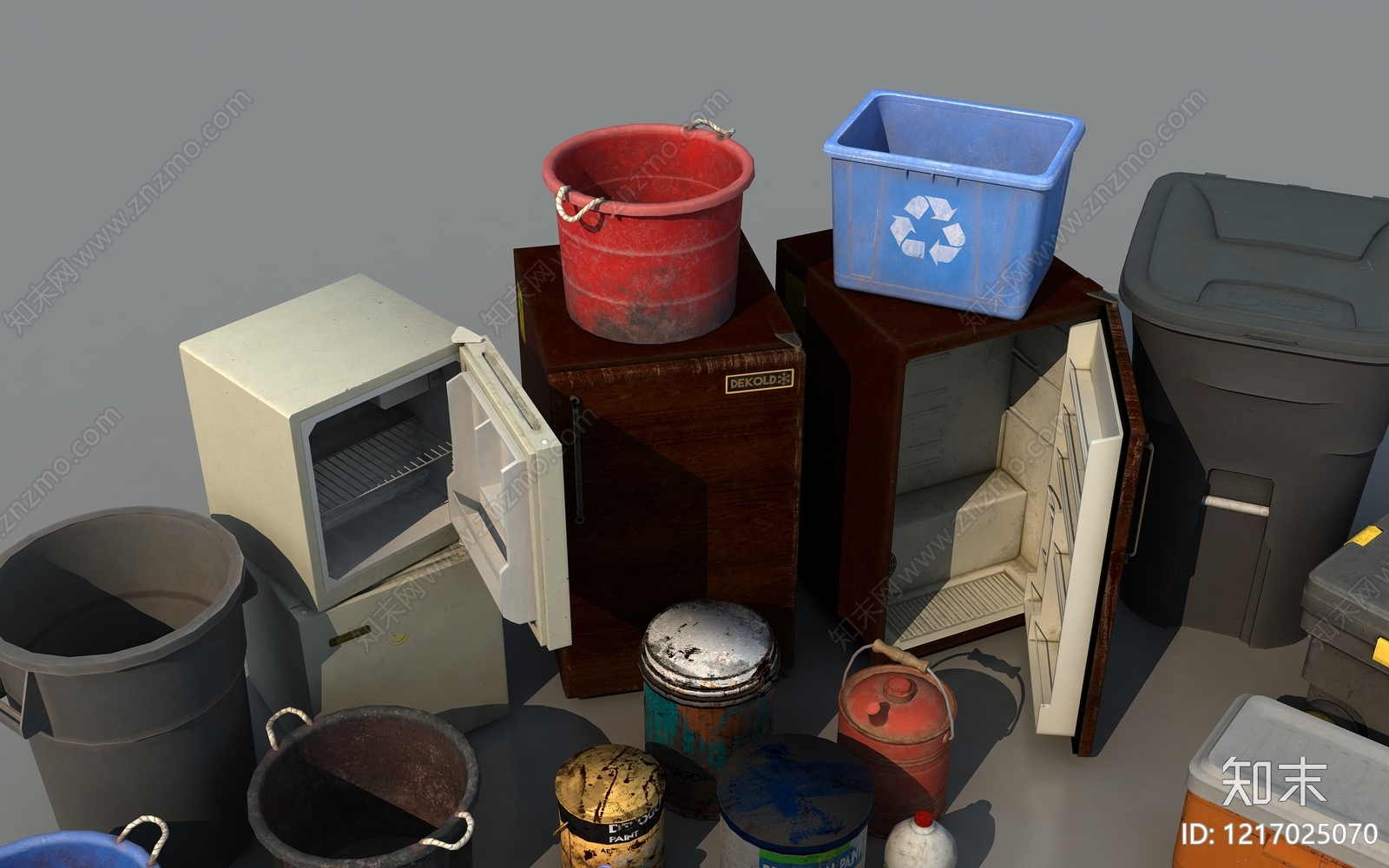 复古其他生活用品3D模型下载【ID:1217025070】