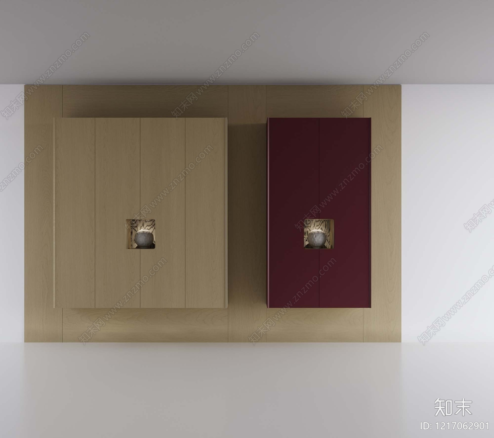 现代衣柜3D模型下载【ID:1217062901】