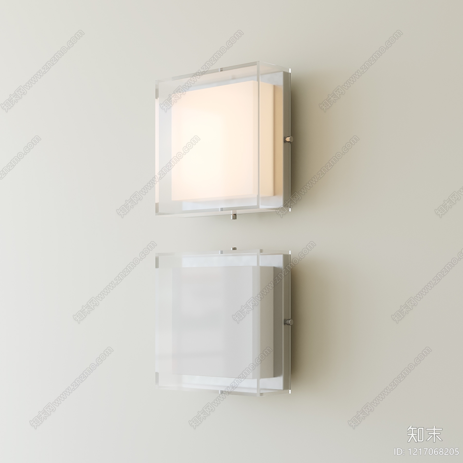 现代简约壁灯3D模型下载【ID:1217068205】