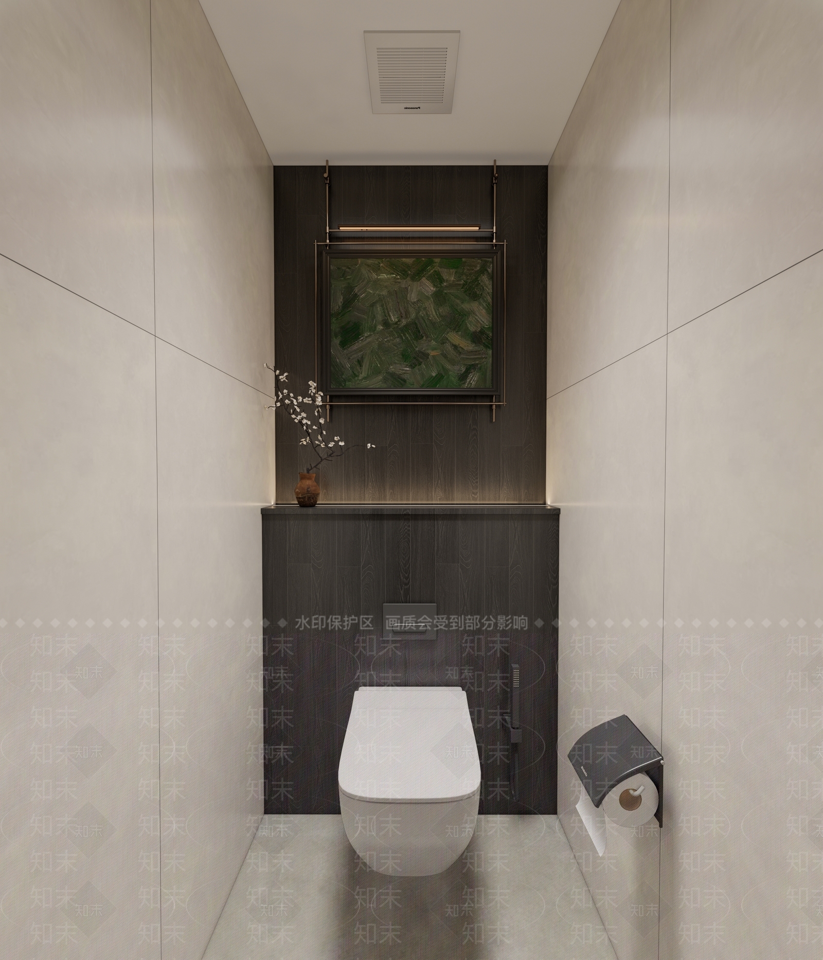 现代简约卫生间SU模型下载【ID:1217074429】