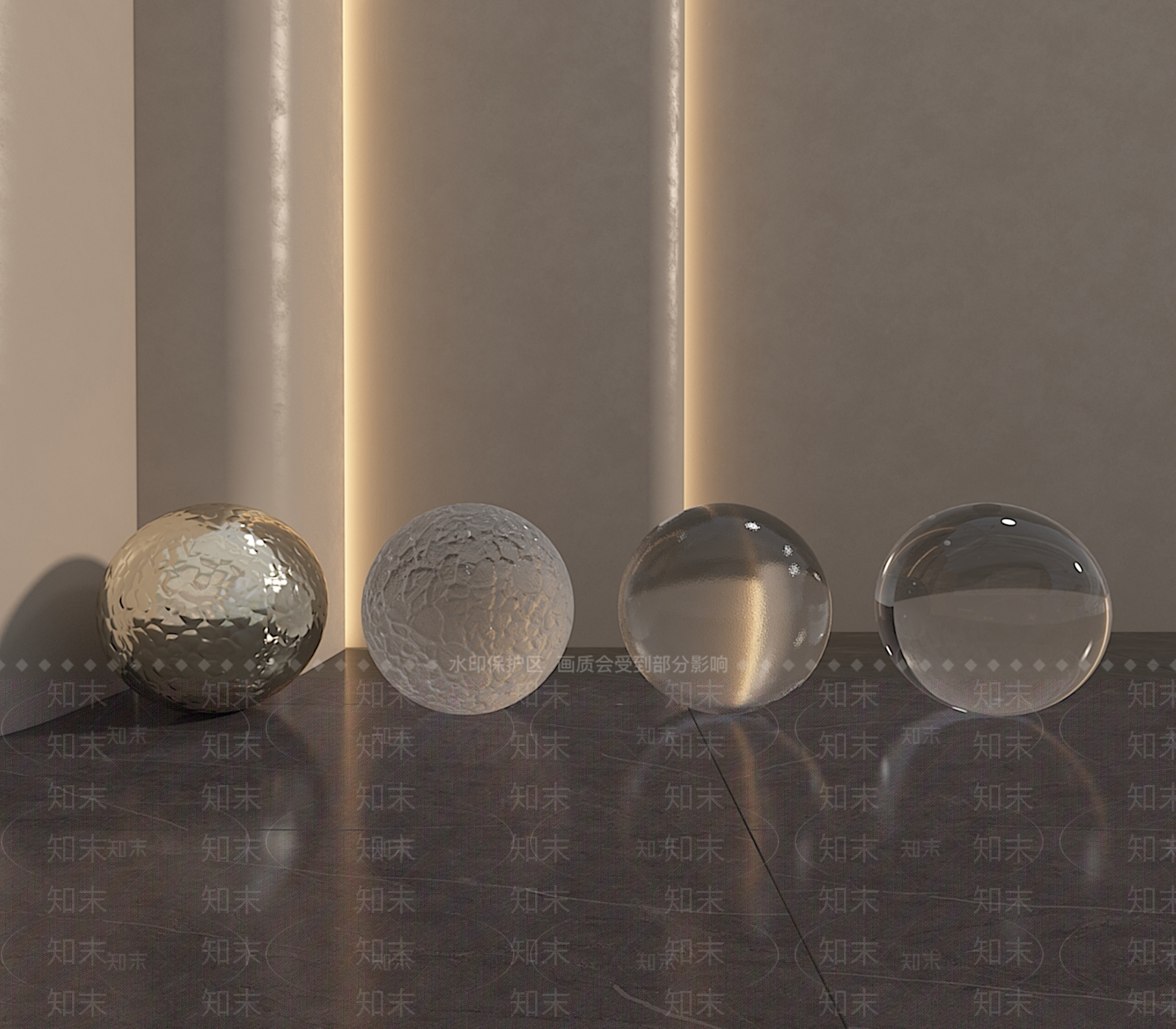 极简摆件组合3D模型下载【ID:1217078534】