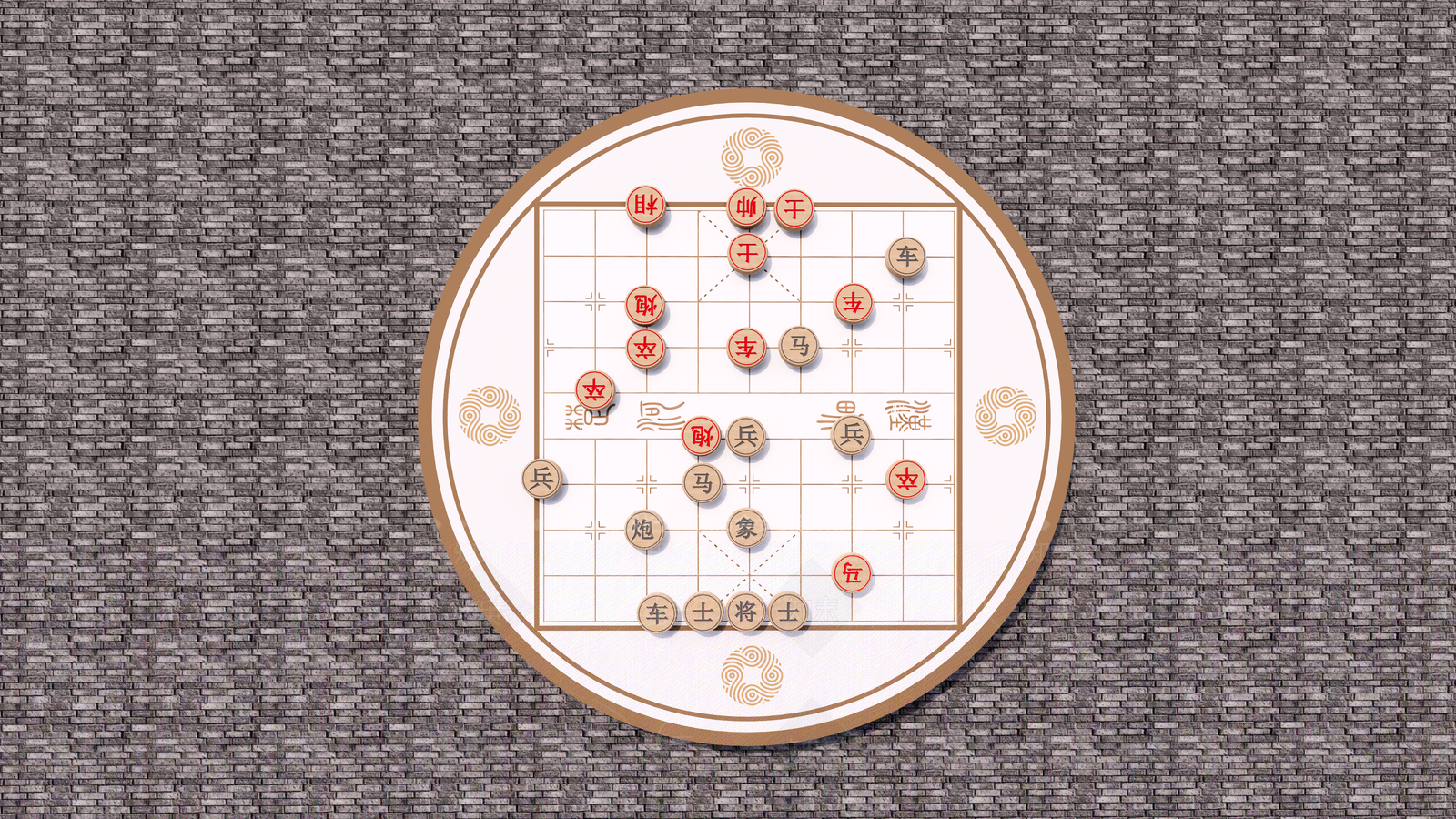 新中式互动装置SU模型下载【ID:1217103099】