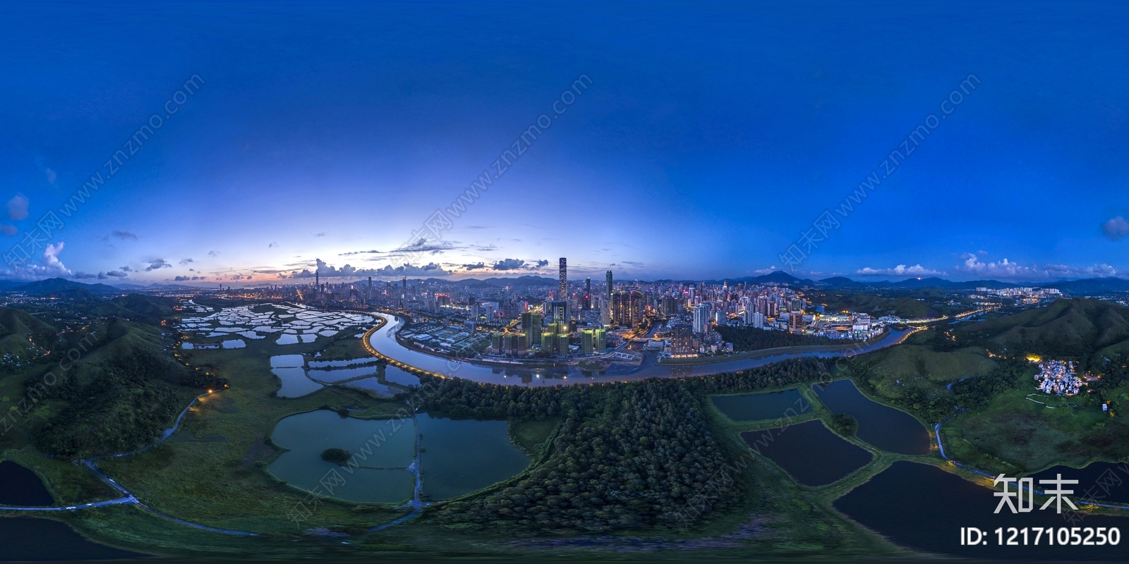 现代城市HDR贴图下载【ID:1217105250】