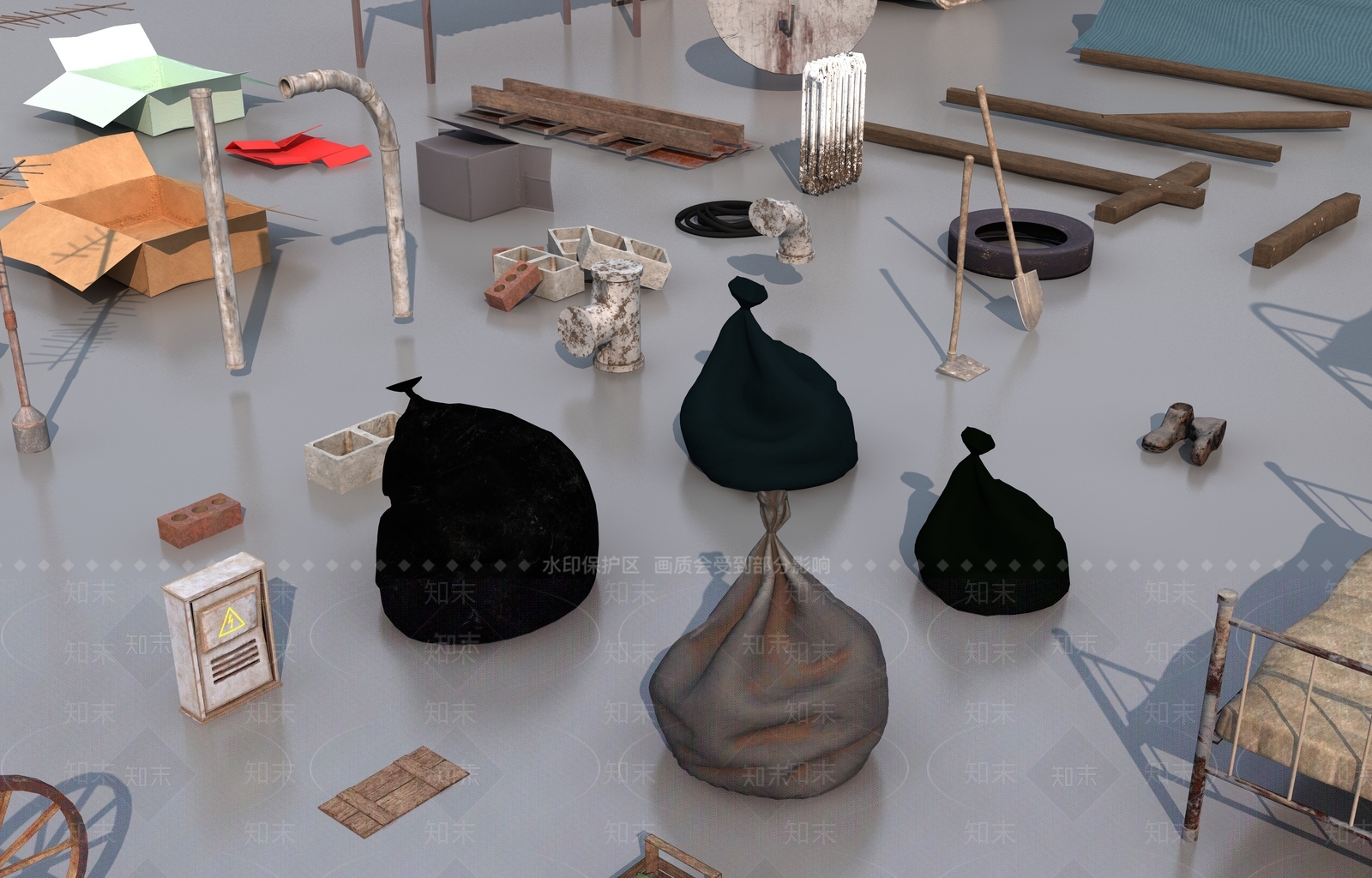 复古其他生活用品3D模型下载【ID:1217107840】