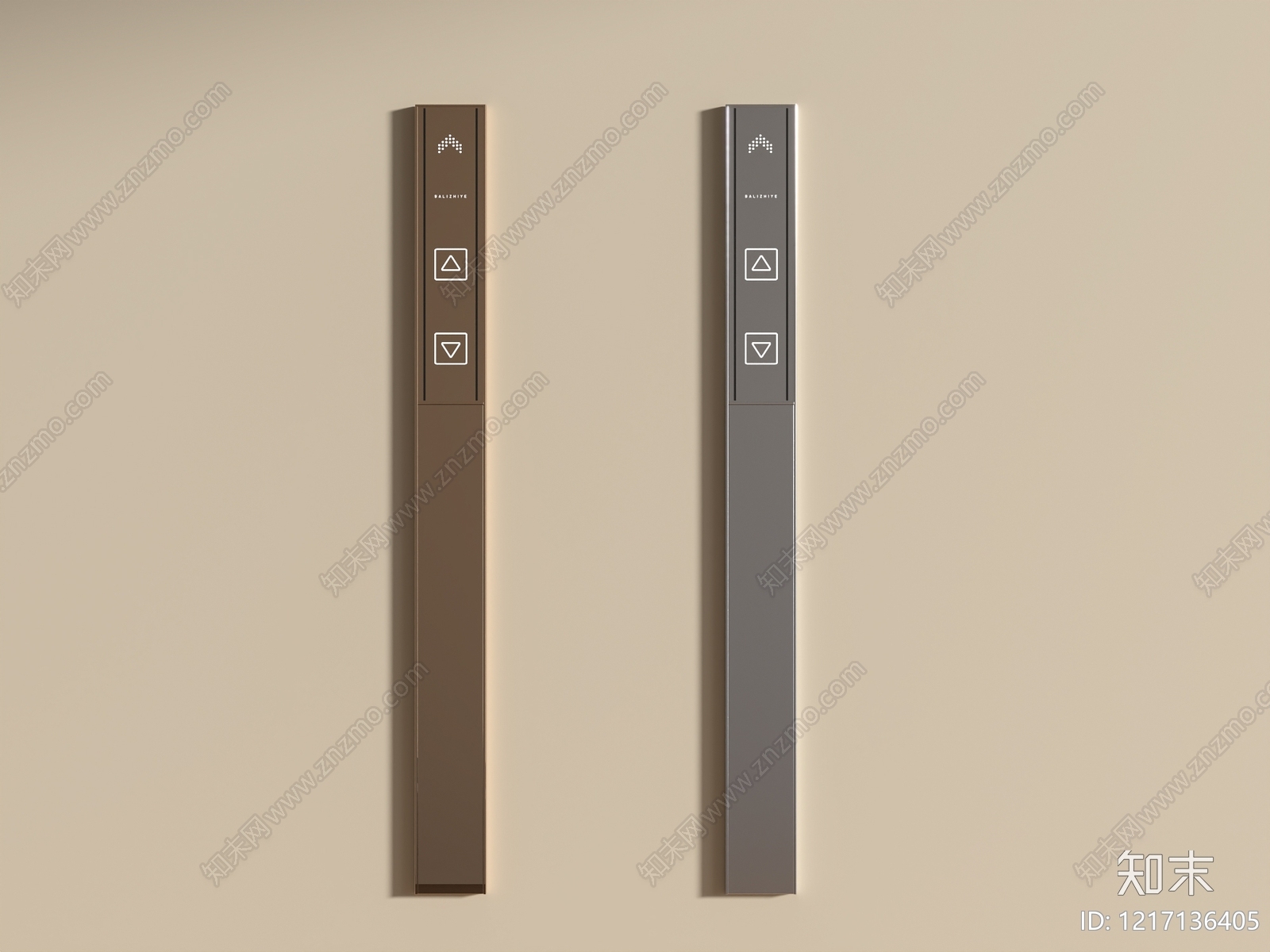 极简开关3D模型下载【ID:1217136405】