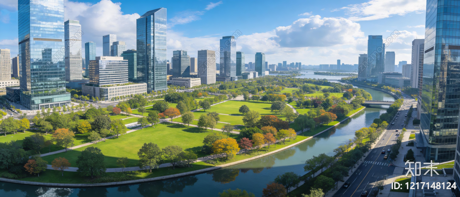 现代城市HDR贴图下载【ID:1217148124】