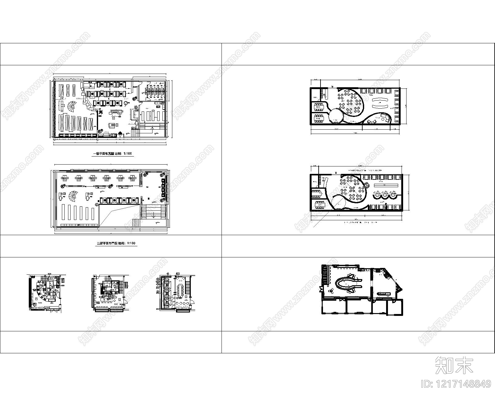 现代其他教育空间cad施工图下载【ID:1217148849】