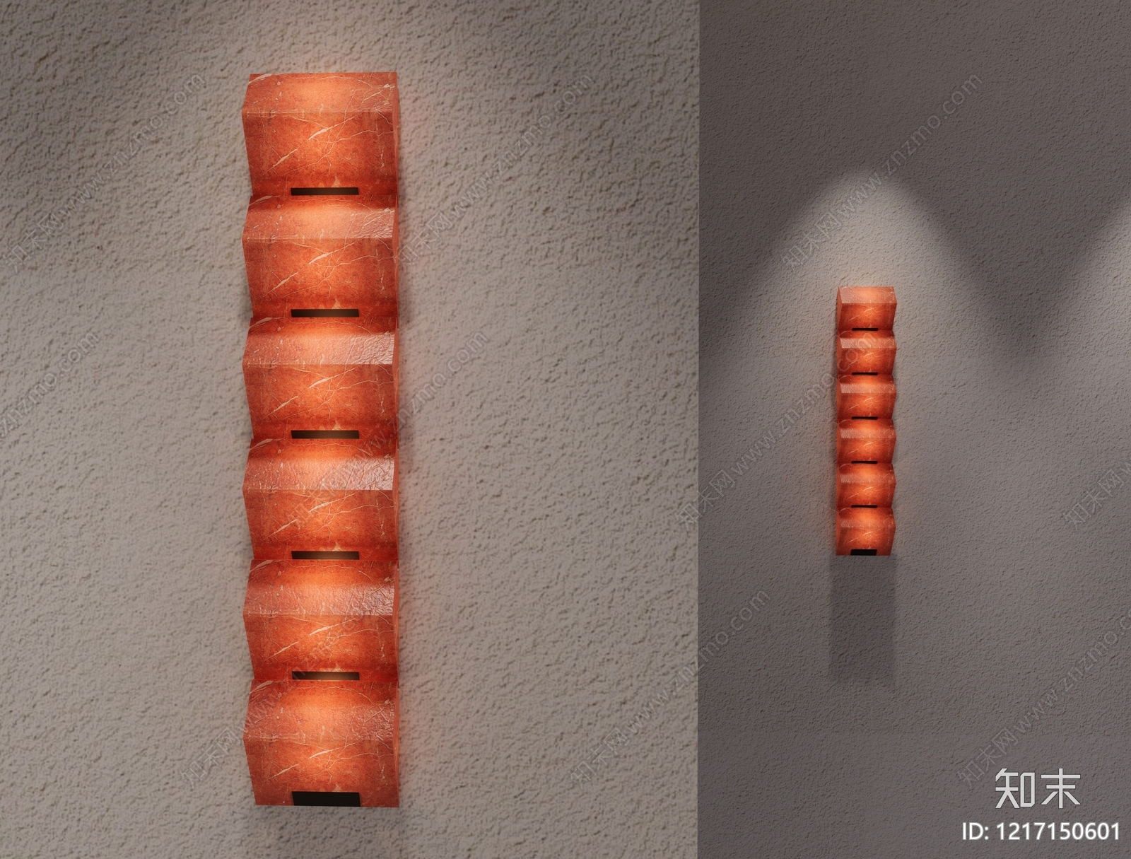 现代简约壁灯3D模型下载【ID:1217150601】
