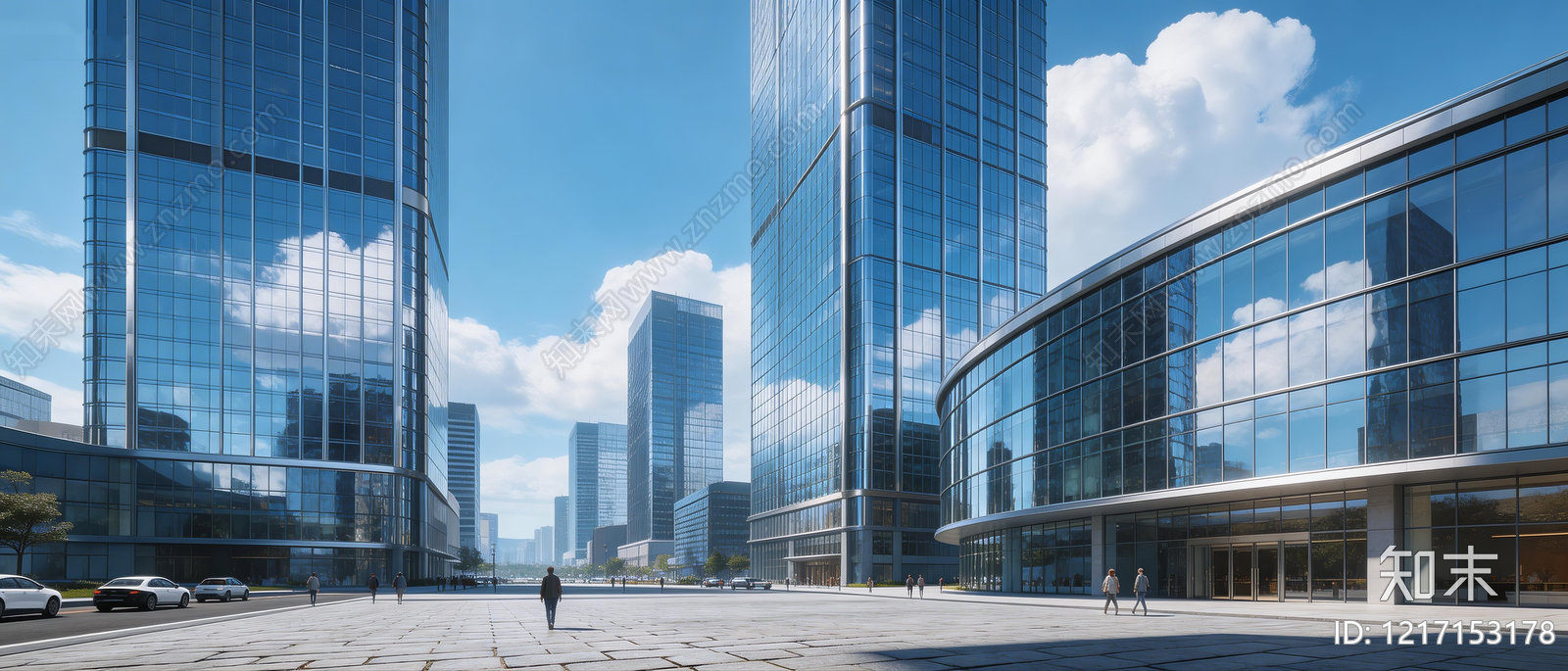 现代城市HDR贴图下载【ID:1217153178】