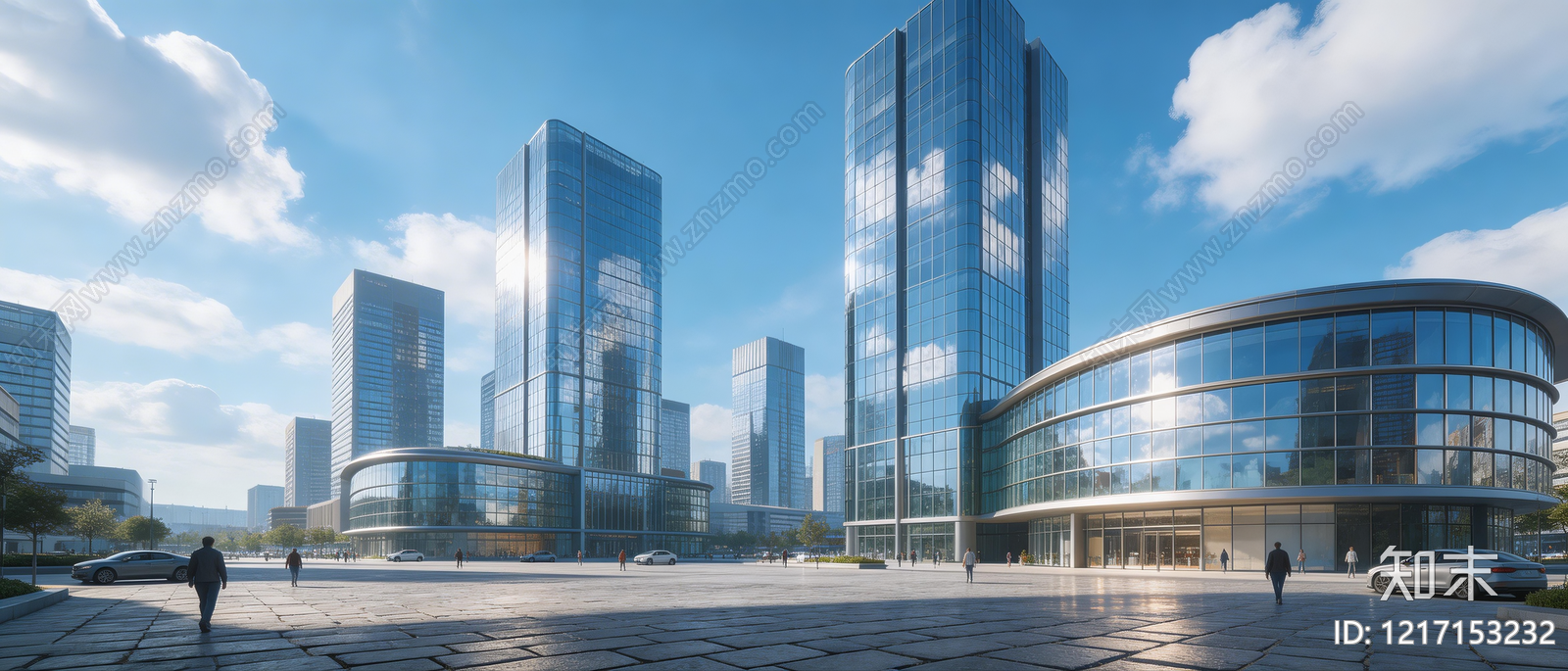 现代城市HDR贴图下载【ID:1217153232】