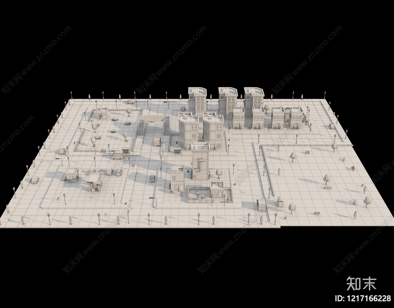 低多边形风格3D模型下载【ID:1217166228】