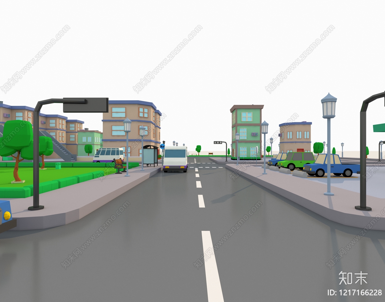 低多边形风格3D模型下载【ID:1217166228】