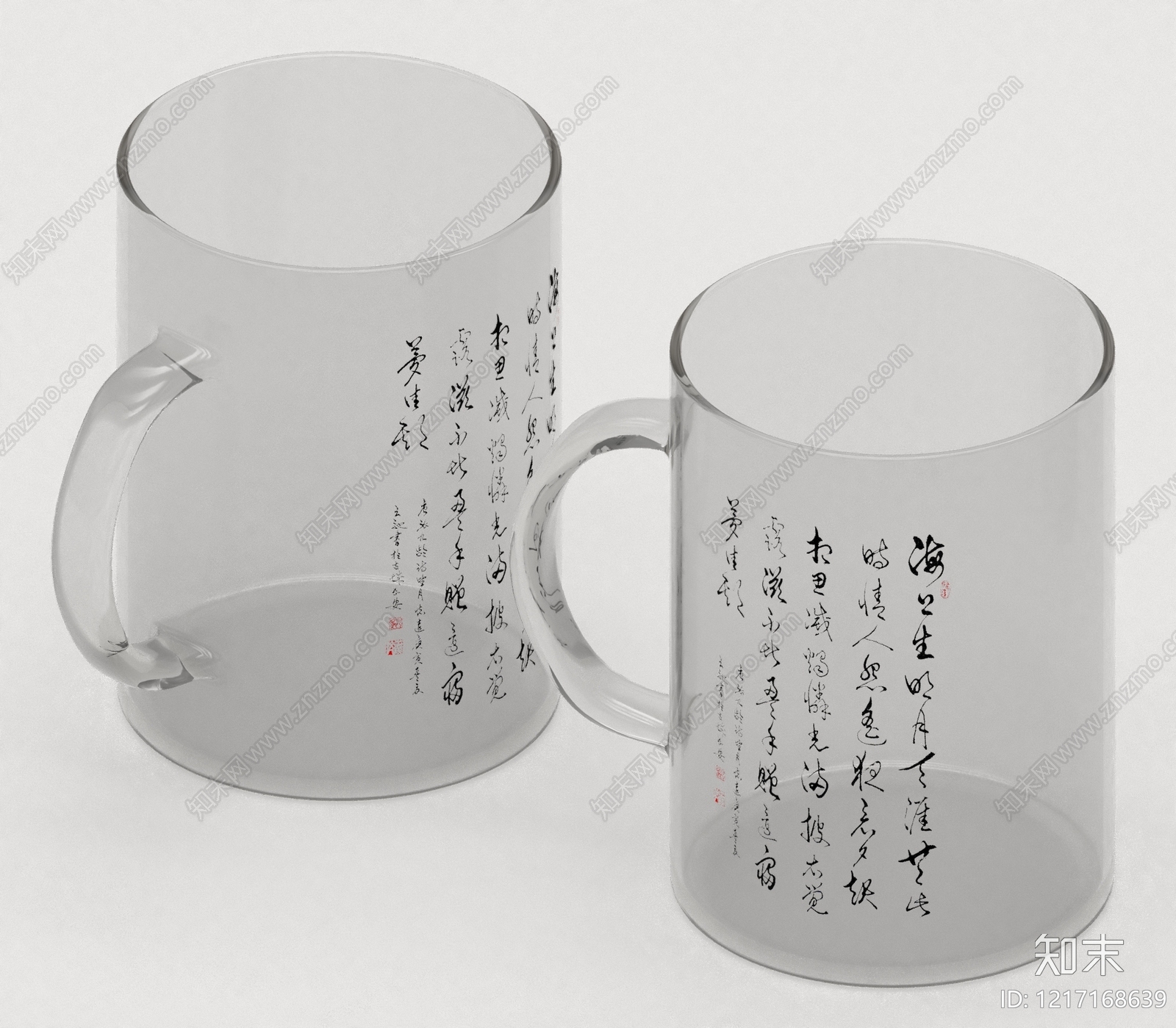 新中式餐具3D模型下载【ID:1217168639】