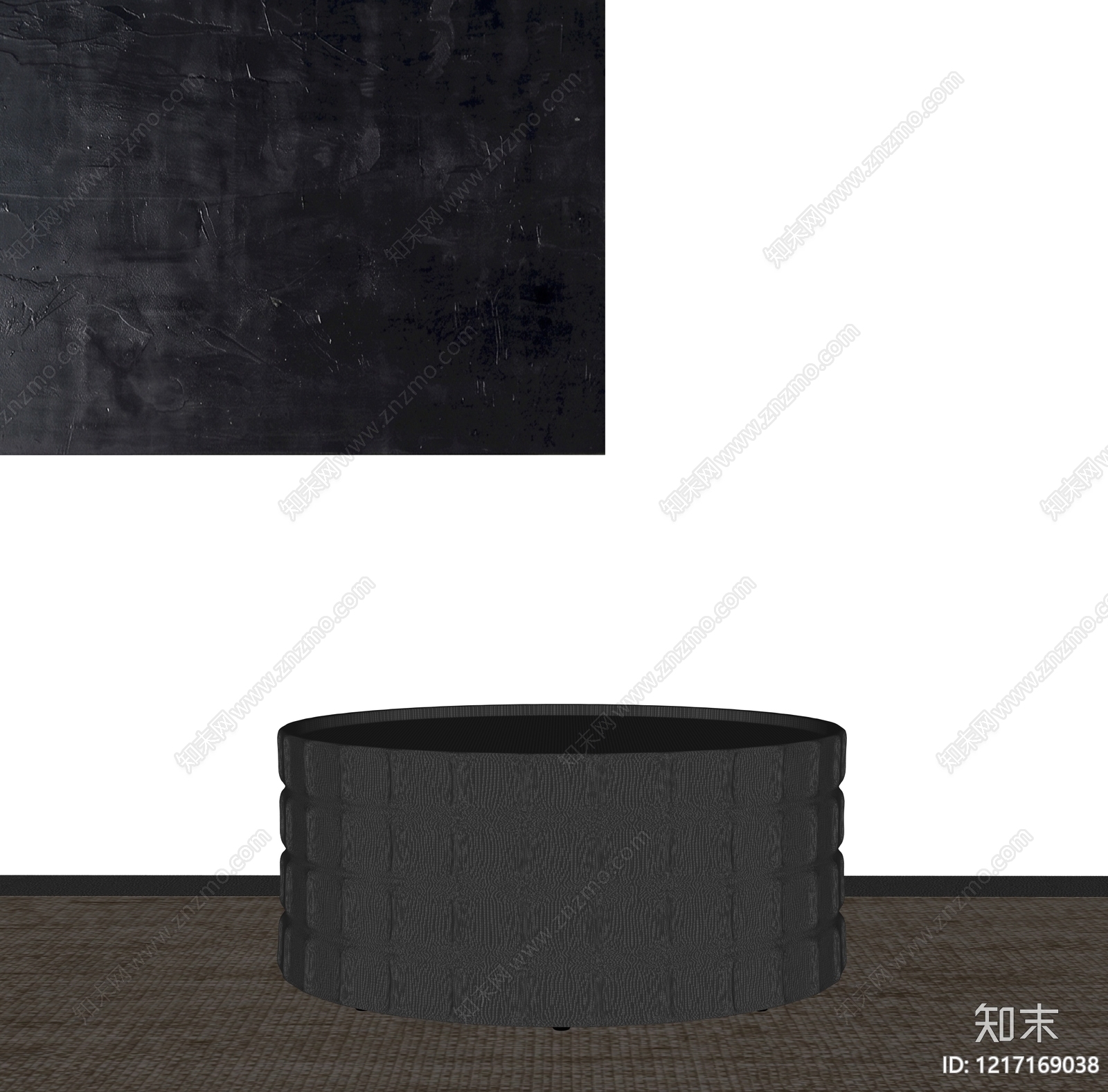 侘寂茶几SU模型下载【ID:1217169038】