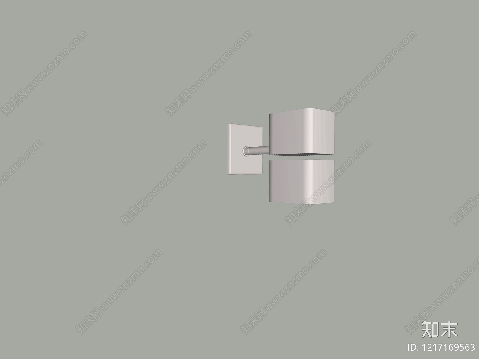 极简壁灯3D模型下载【ID:1217169563】