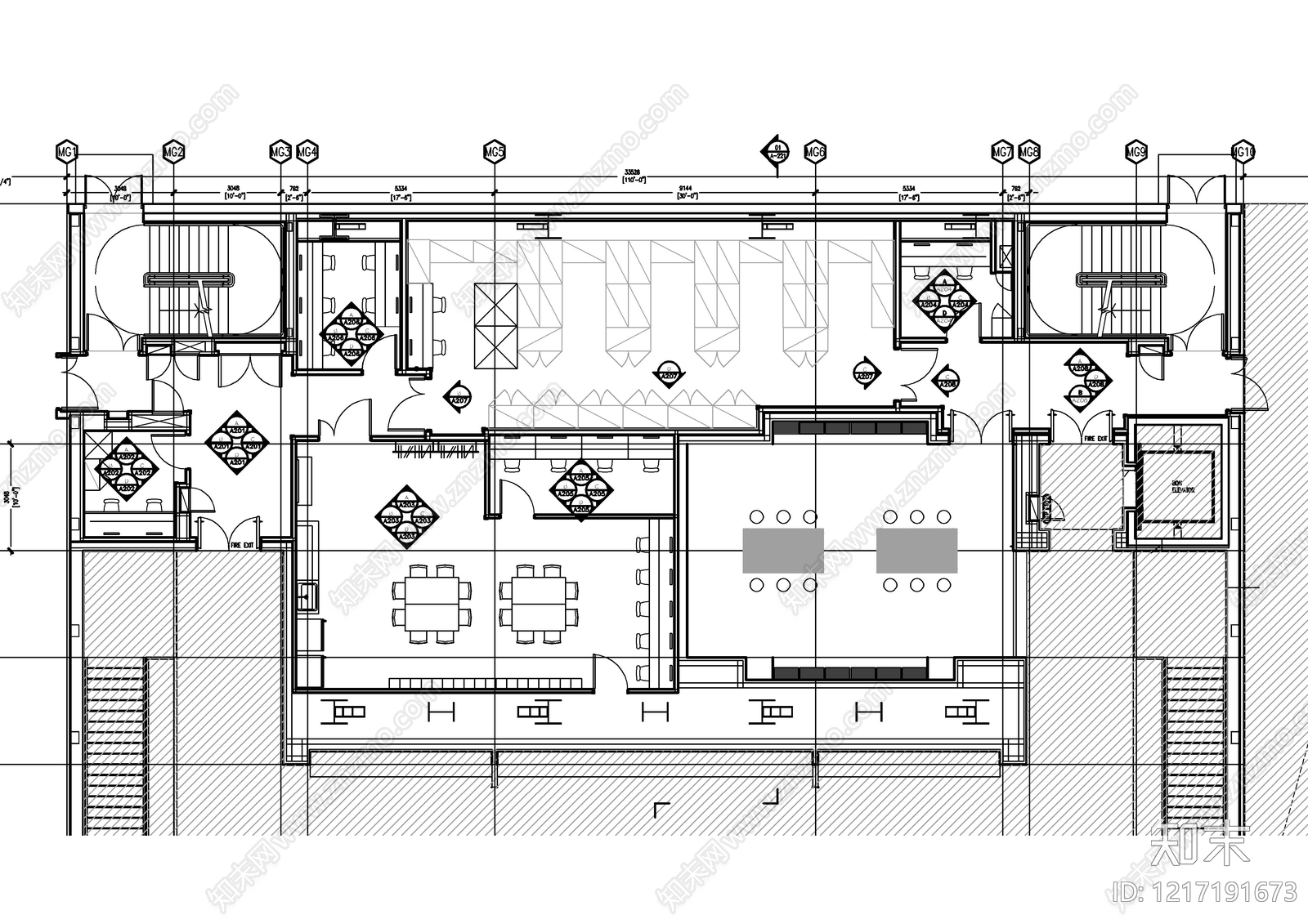 其他商业空间CAD图纸