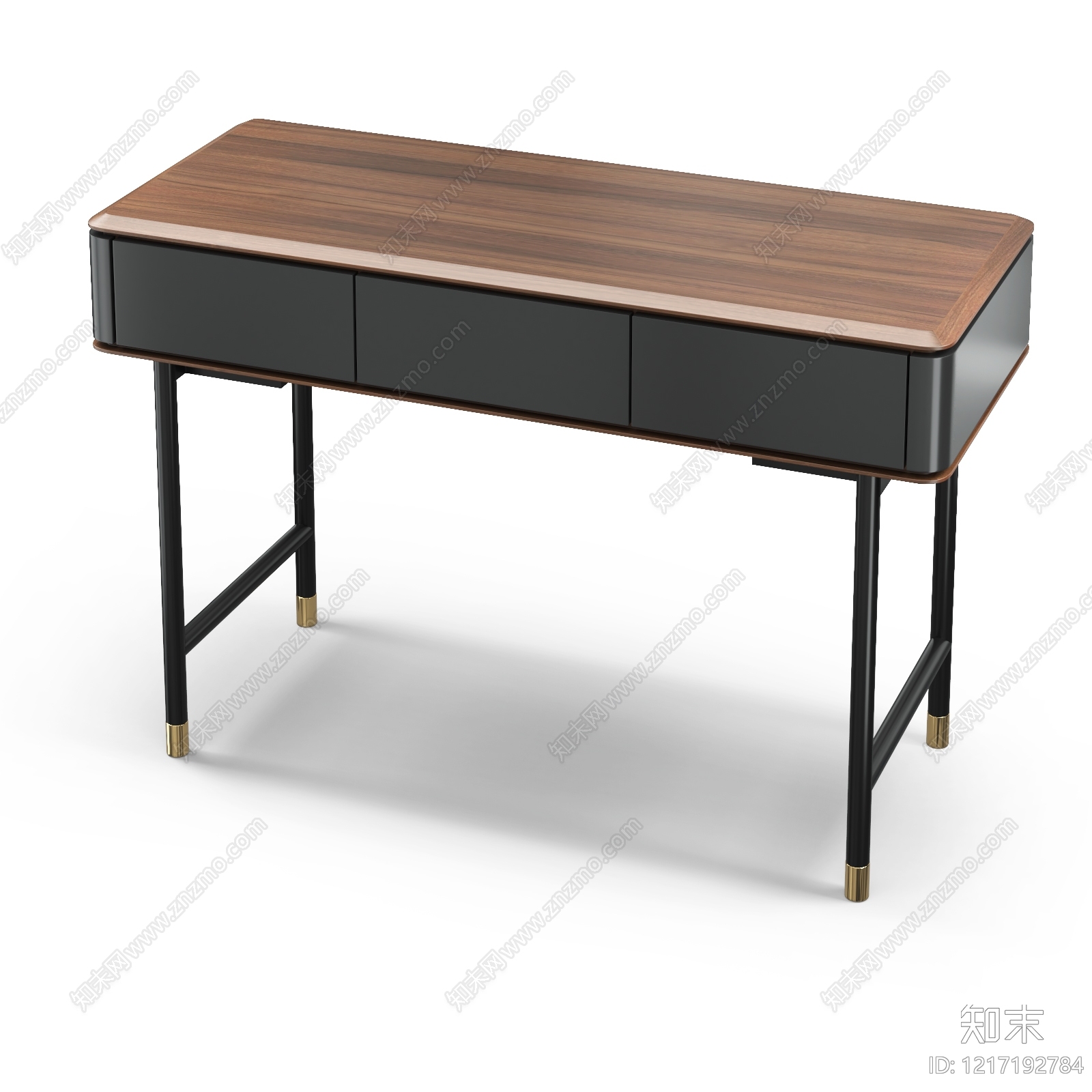 现代简约书桌3D模型下载【ID:1217192784】