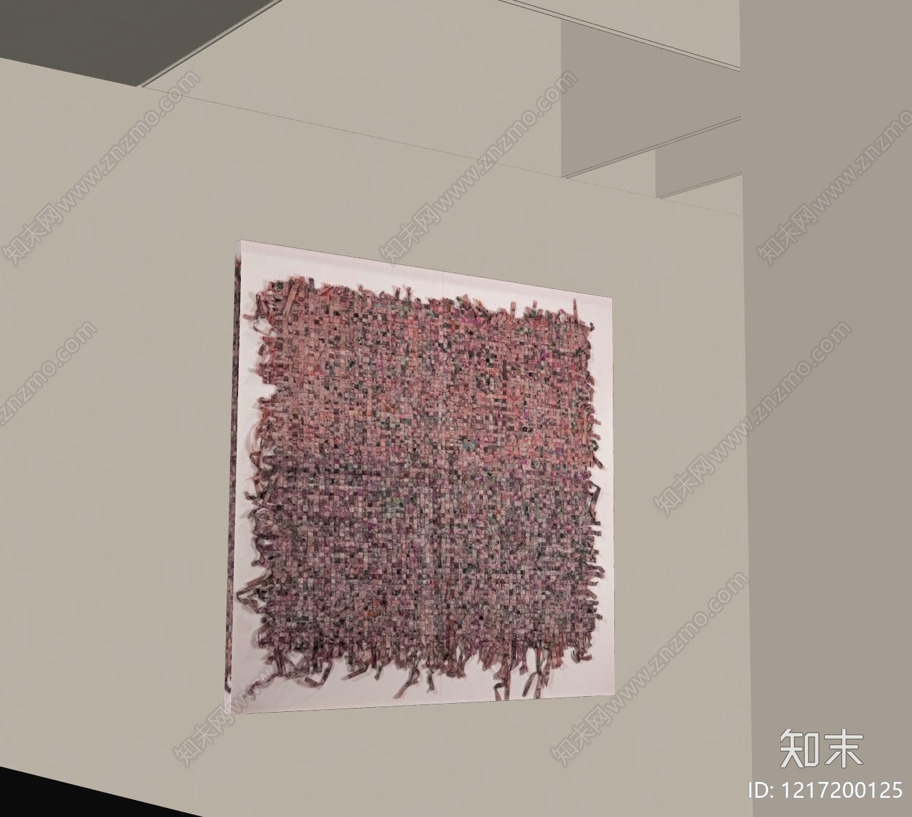 侘寂风挂画SU模型下载【ID:1217200125】