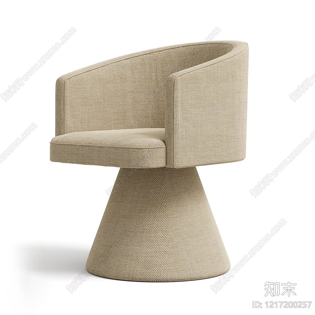 现代简约休闲椅3D模型下载【ID:1217200257】