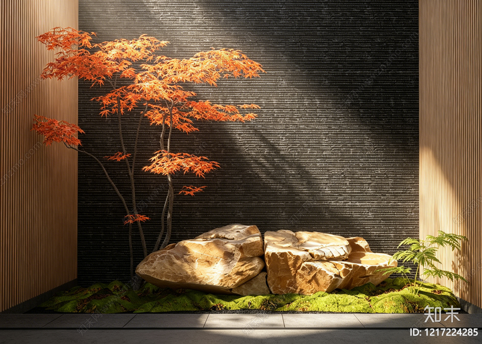 现代景观石SU模型下载【ID:1217224285】