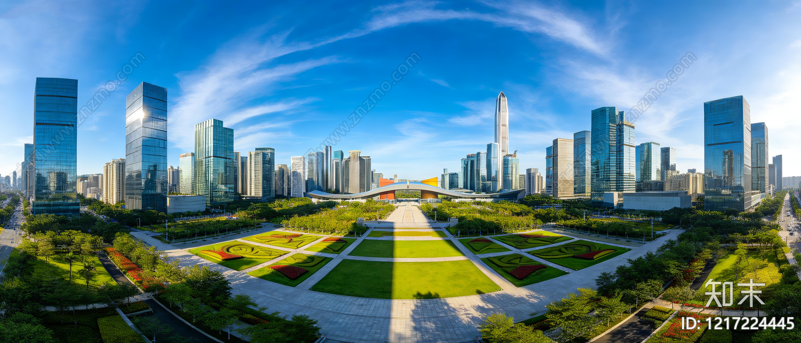 现代城市HDR贴图下载【ID:1217224445】