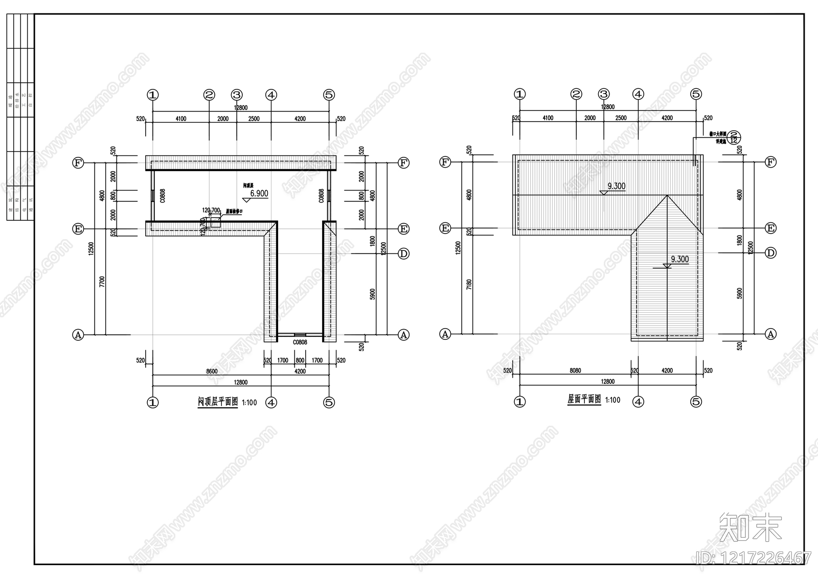 其他居住建筑cad施工图下载【ID:1217226467】