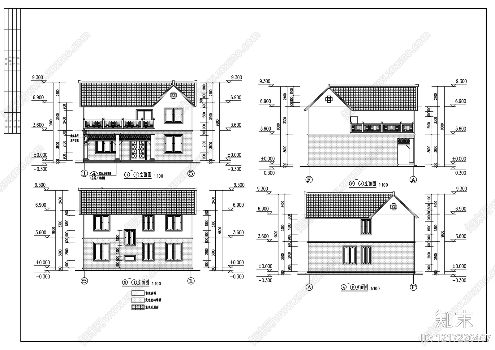 其他居住建筑cad施工图下载【ID:1217226467】