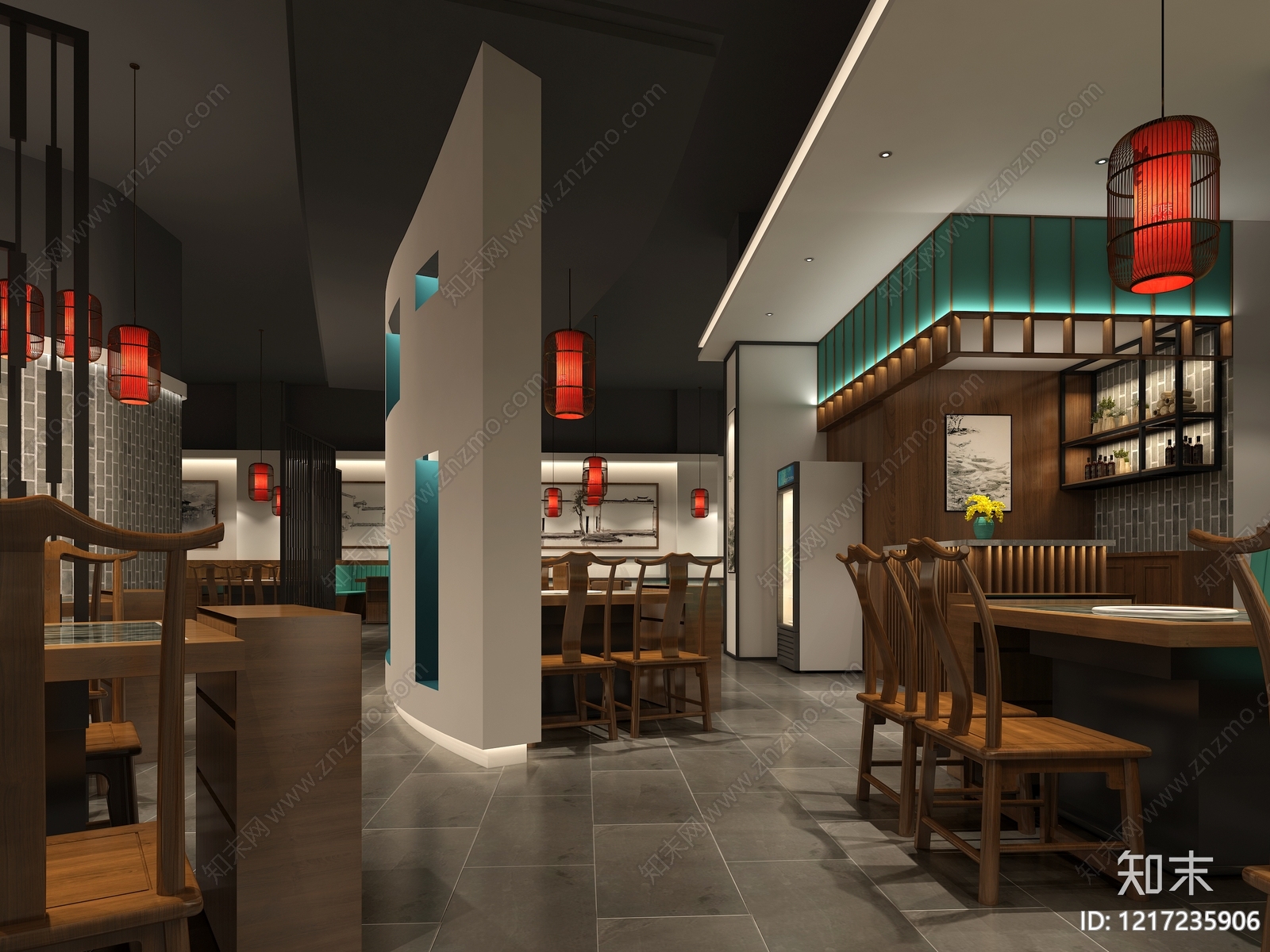 火锅店cad施工图下载【ID:1217235906】